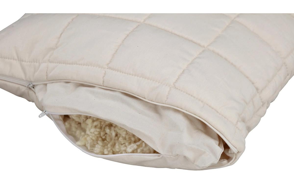 Albis Switzerland Oreiller en fibres naturelles »Lanatur-Bio Kopfkissen« 1 cuis tlg.