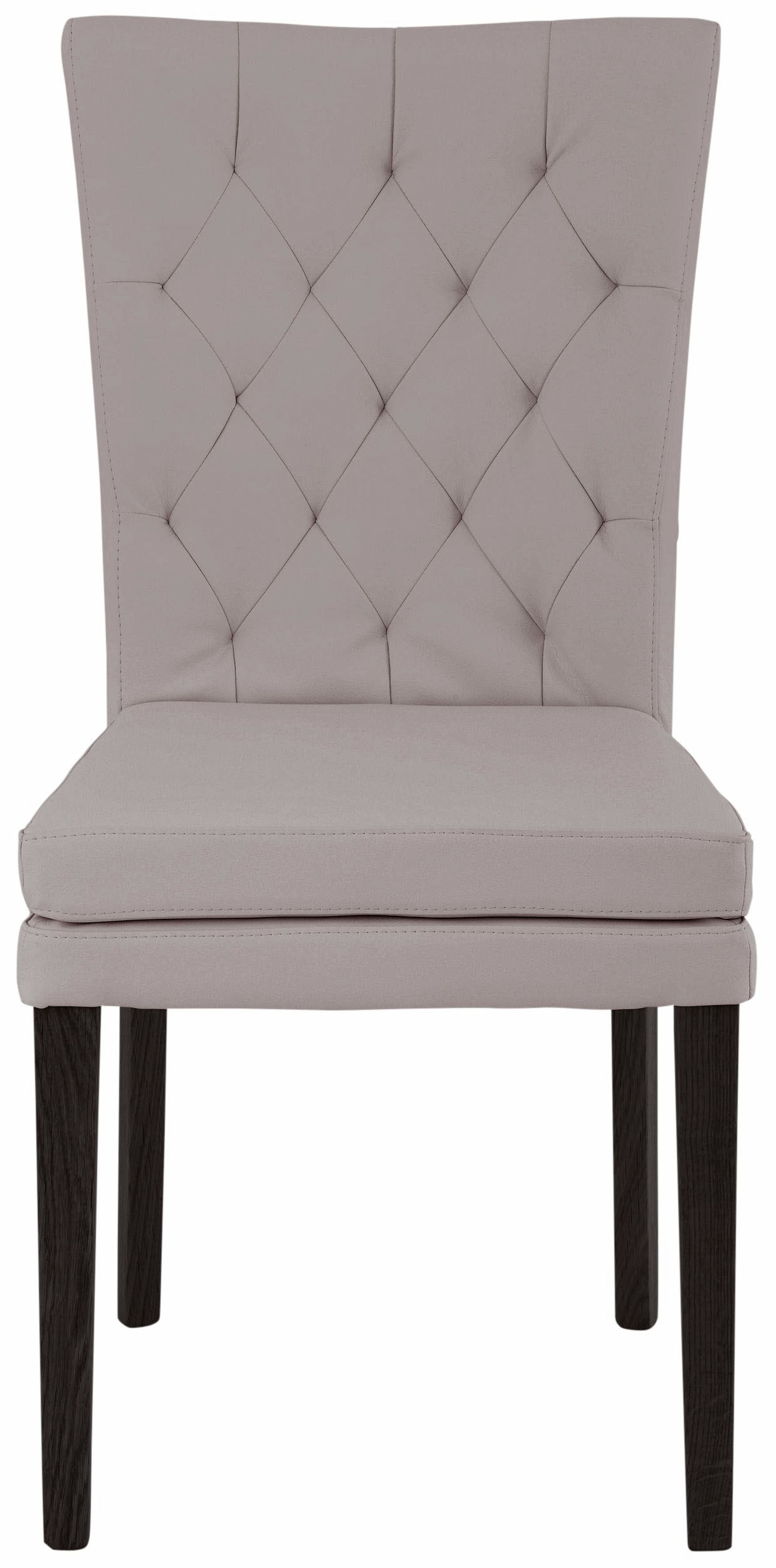 Home affaire Chaise à 4 pieds »Colorado« (Set) 2 cuisBeine aus Buche, wengefarben lackiert, Im 2er, 4er oder 6er-Set