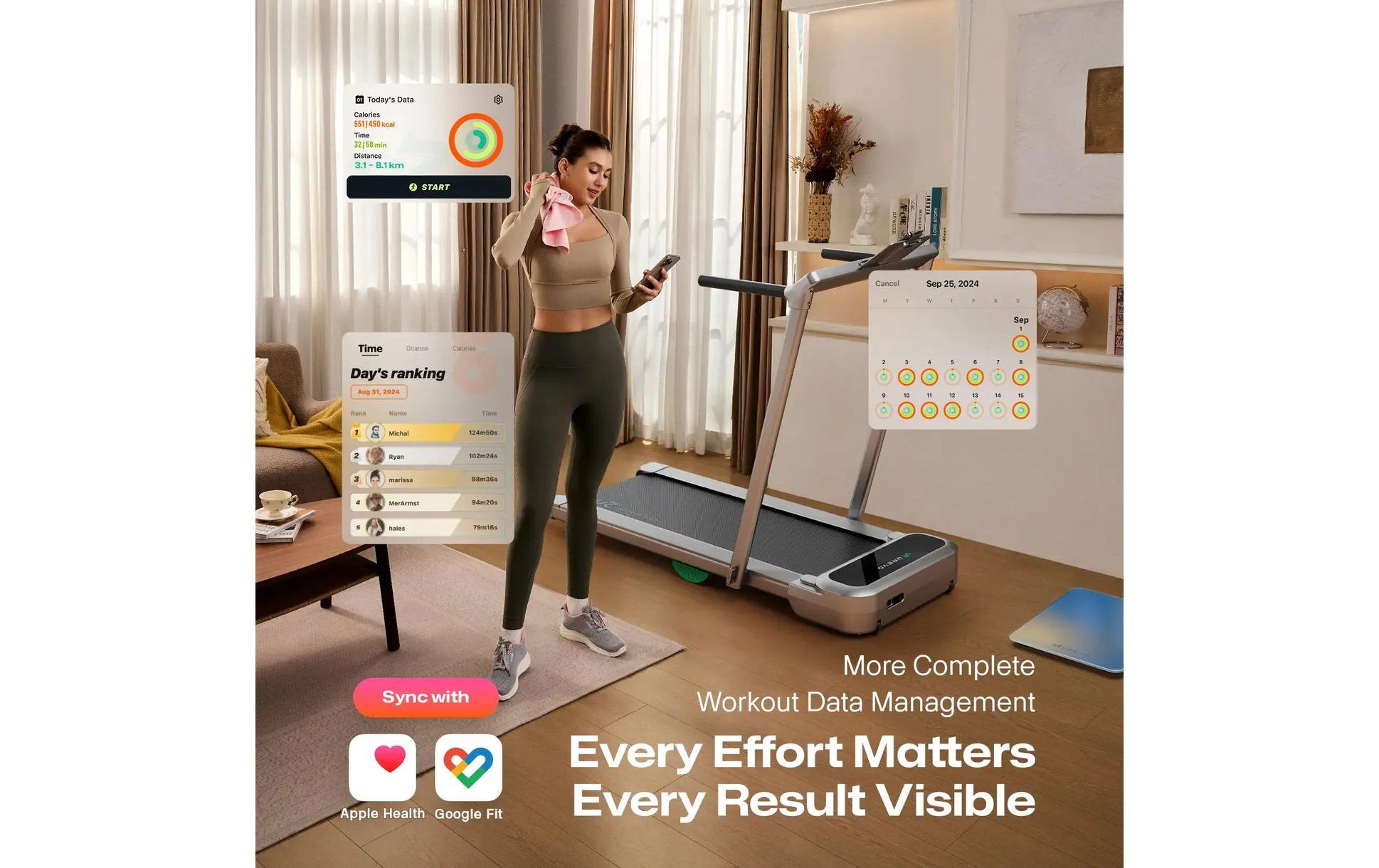   Tapis de course »Urevo FoldiMix 5 Pro Smart«