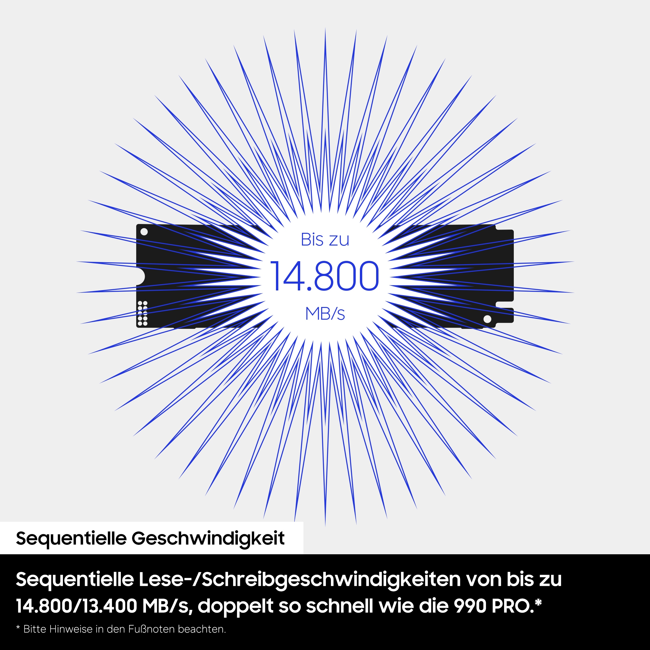 Samsung SSD de jeu interne »9100 PRO SSD« 2,5 1 TB