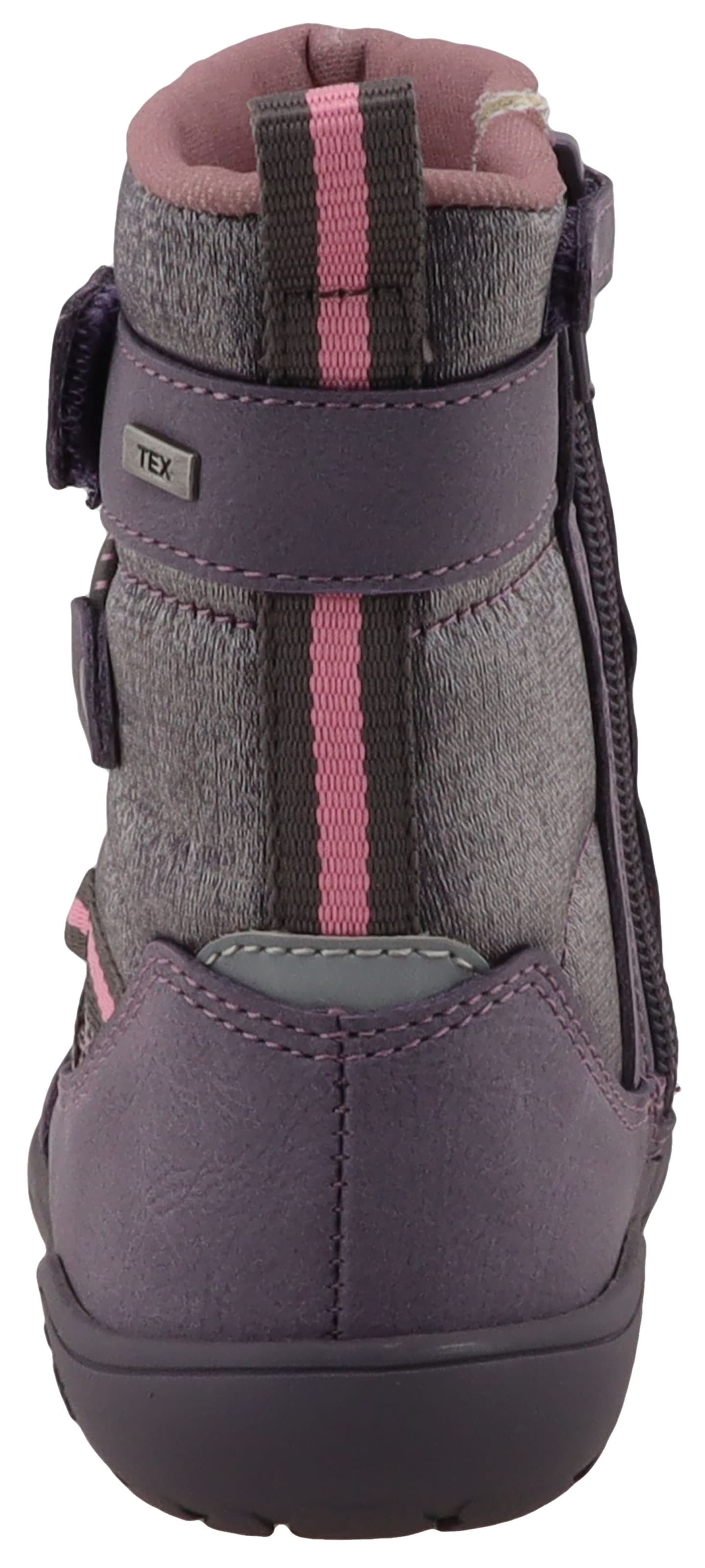Lurchi Chaussures pieds nus »Jace 1 Barefoot-TEX«  Winterboots mit Kontrastbesätzen, Grössenschablone zum Download