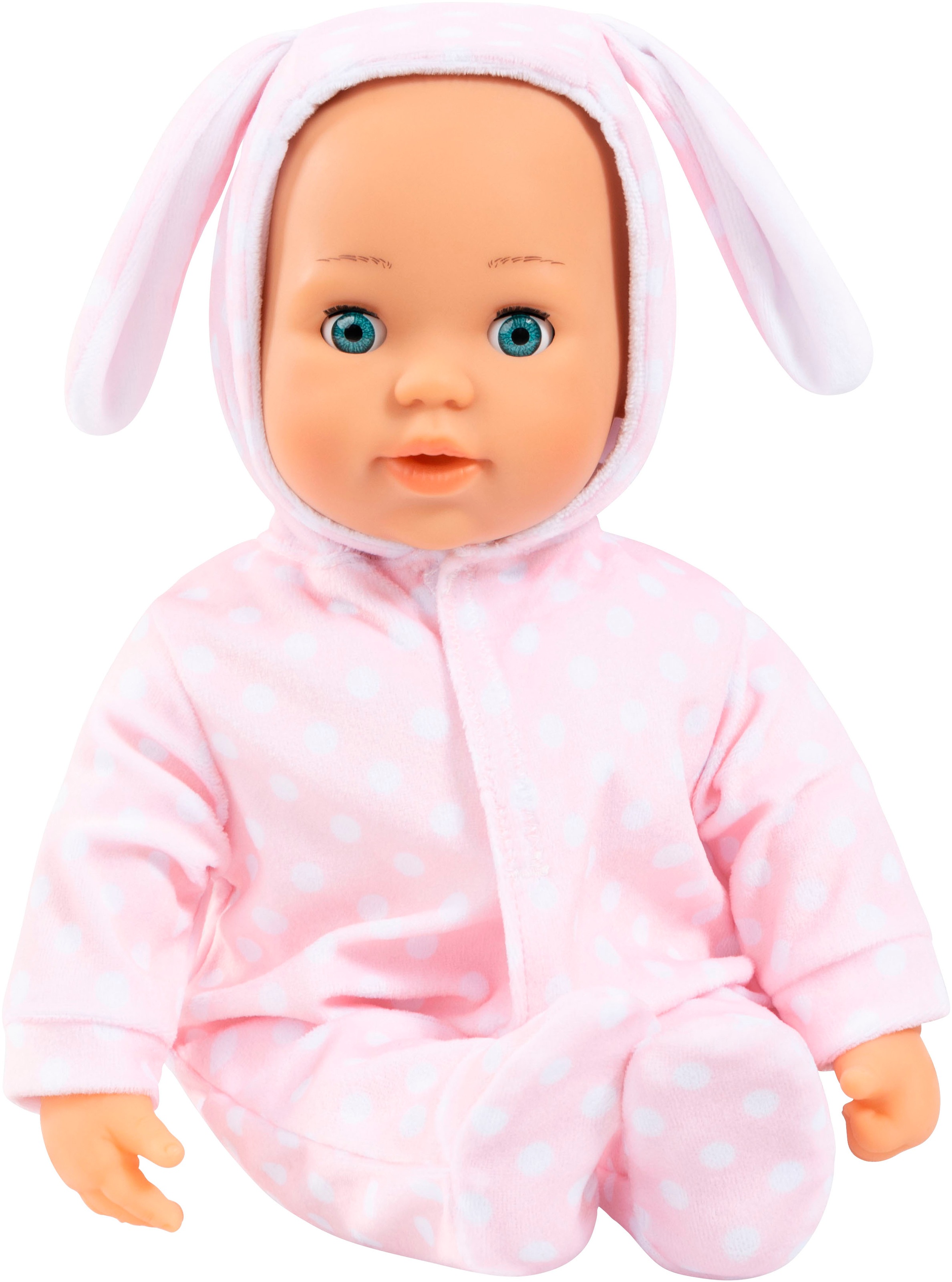 Bayer Poupée bébé »First Words Baby, Anna 38 cm, rosa« mit Schlafaugen und Babygeräuschen