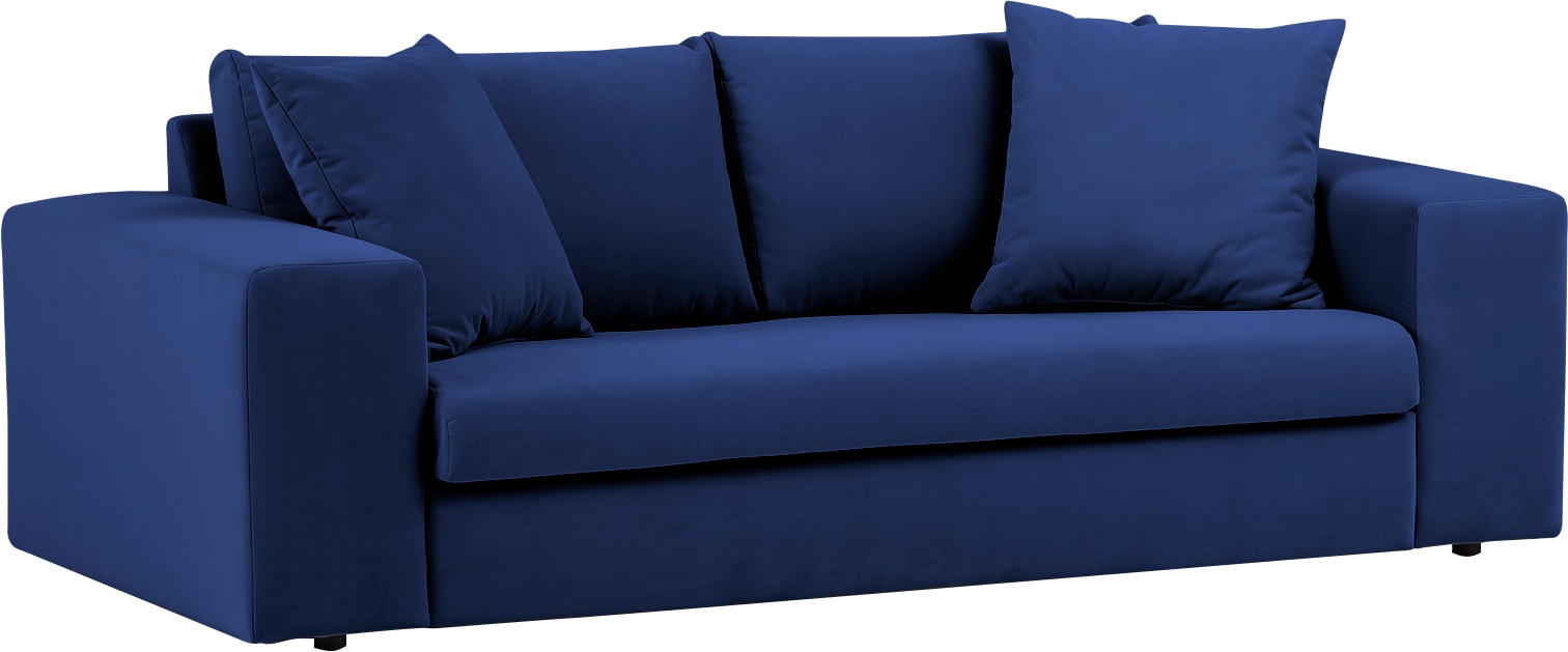 Home affaire 2-Sitzer »SLEETLAND XXL in Samtvelours oder Vintage-Leder-Optik« besonders gross und bequem