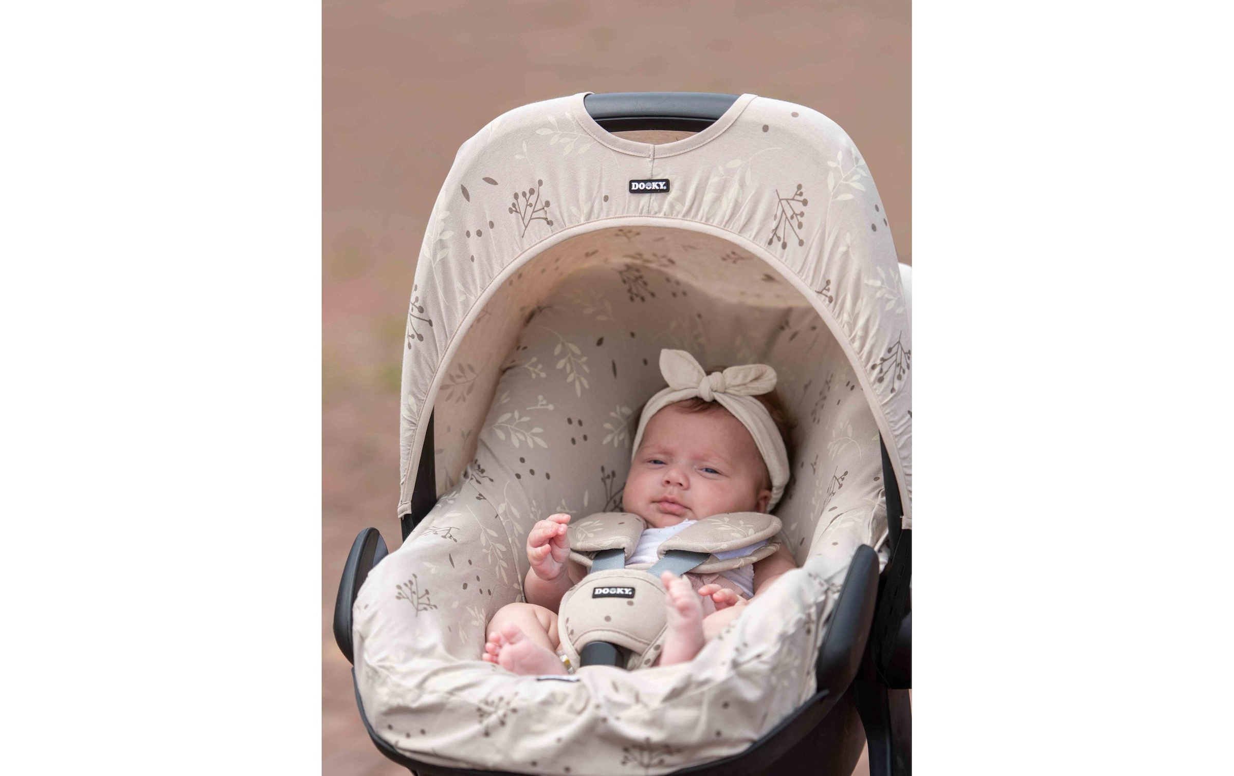 Dooky Kindersitzbezug »0+, Romantic Leaves«