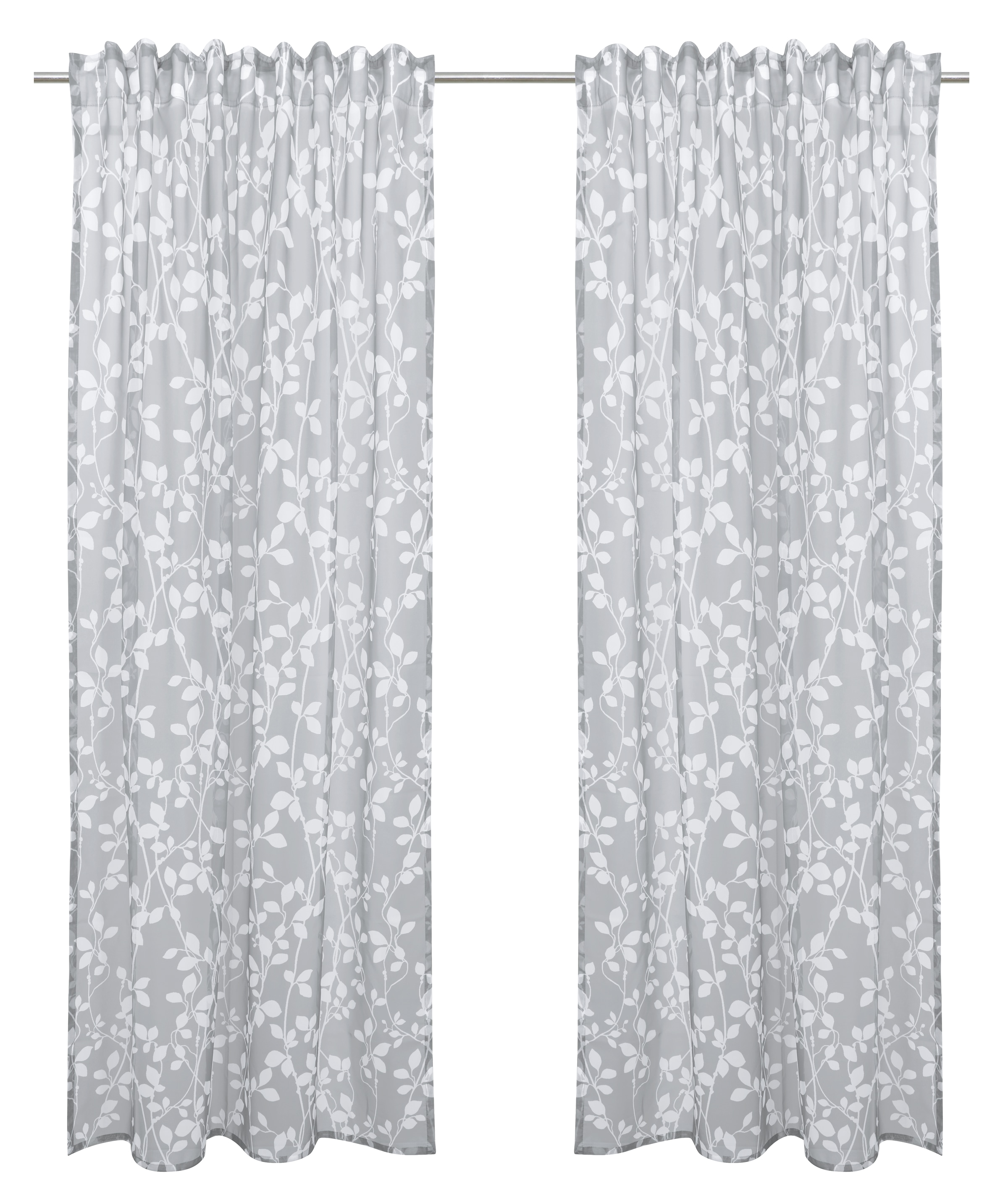 my home Gardine »Issoire« Multifunktionsband 1 Stk. tlg. Wohnzimmer, Schlafzimmer, Esszimmer, gemustert und halbtransparent