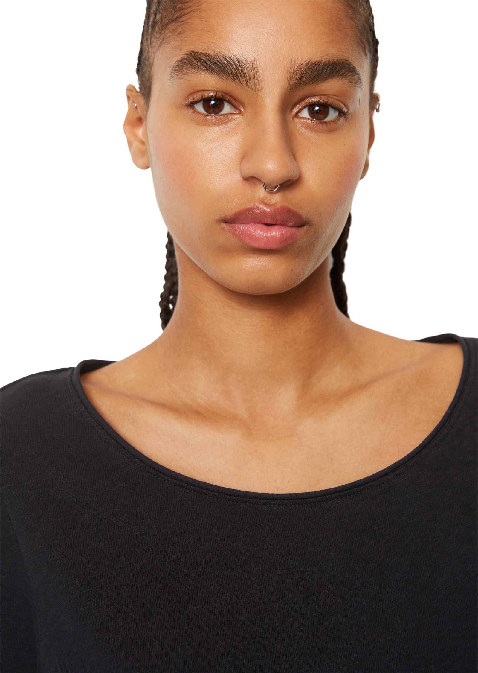 Marc O'Polo DENIM T-shirt à manches longues als tolles Langarm-Basic