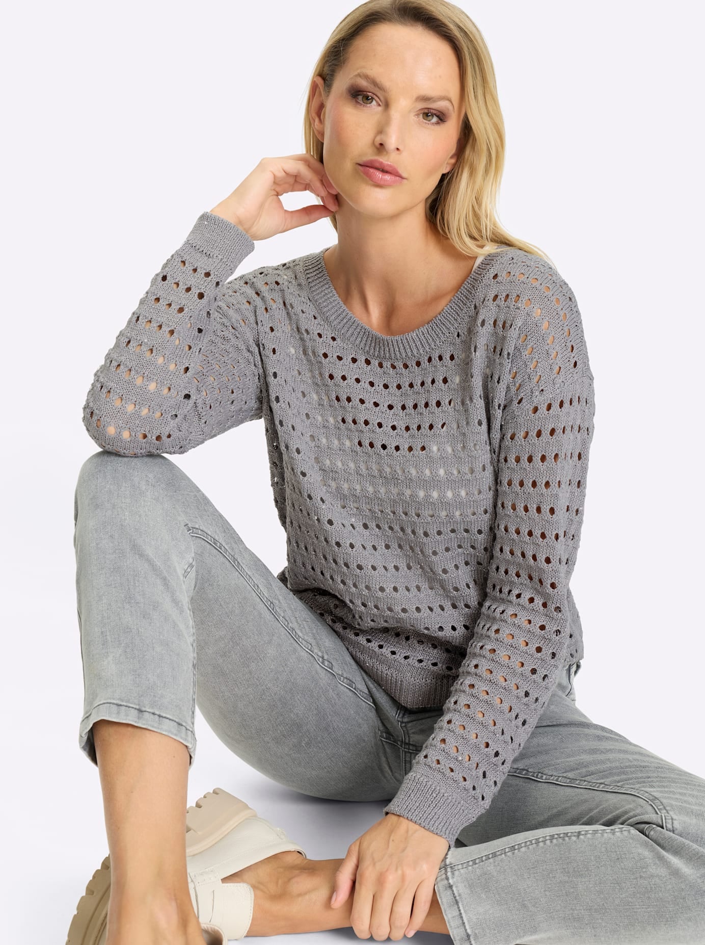 heine Pull ajouré »Pullover«