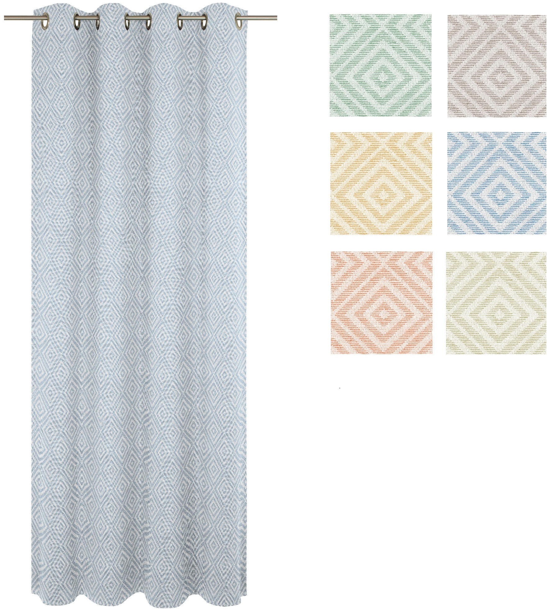 Wirth Rideau »Telfort« Œillet 1 cuis tlg.