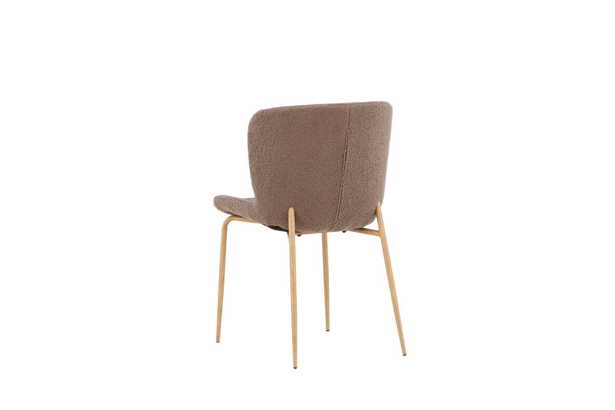 Venture Home Chaise de salle à manger »Modesto, 2er-Set Esszimmerstühle Teddy mit Stahlbeinen« () 2 cuischaise rembourrée, revêtement en tissu, pieds en acier, chaude, accueillante, douce