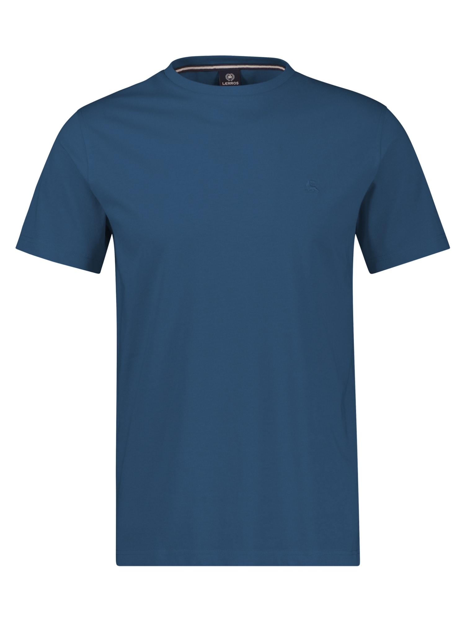 LERROS T-shirt »T-Shirt mit Rundhalsausschnitt« t-shirt homme 100% coton, uni, qualité jersey