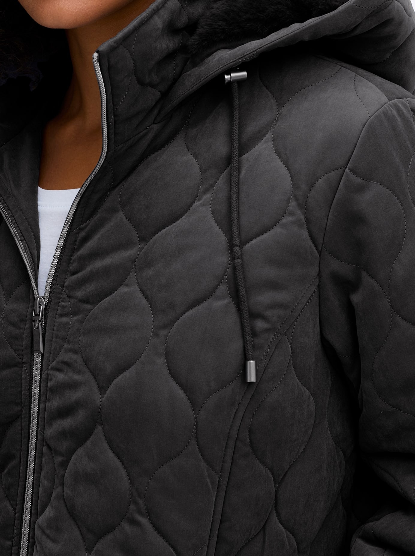 Sheego Blouson avec capuche