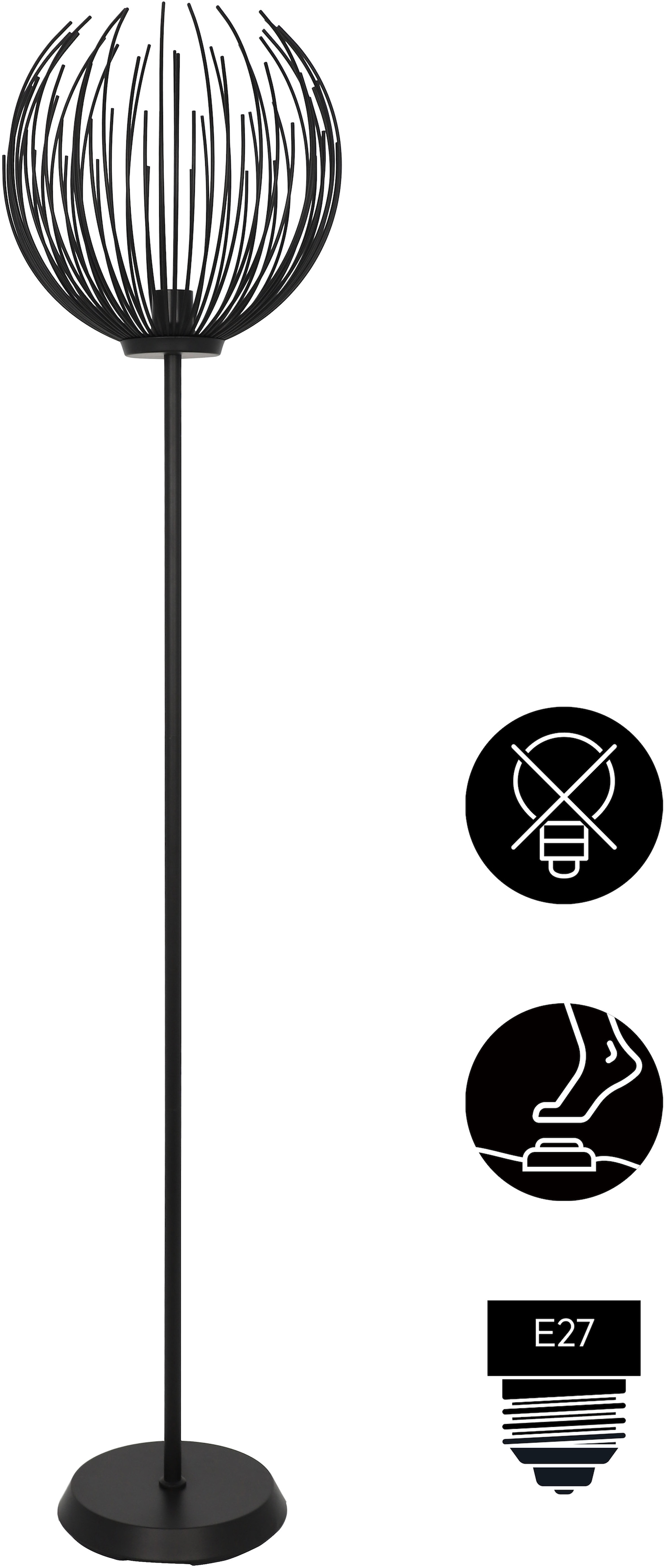 GOODproduct Lampadaire »Tonnia« 1 cuis