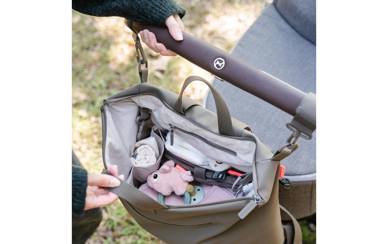   Wickelrucksack »done by deer Taupe« Wickelrucksack, stilvoll, geräumig und funktional für unterwegs
