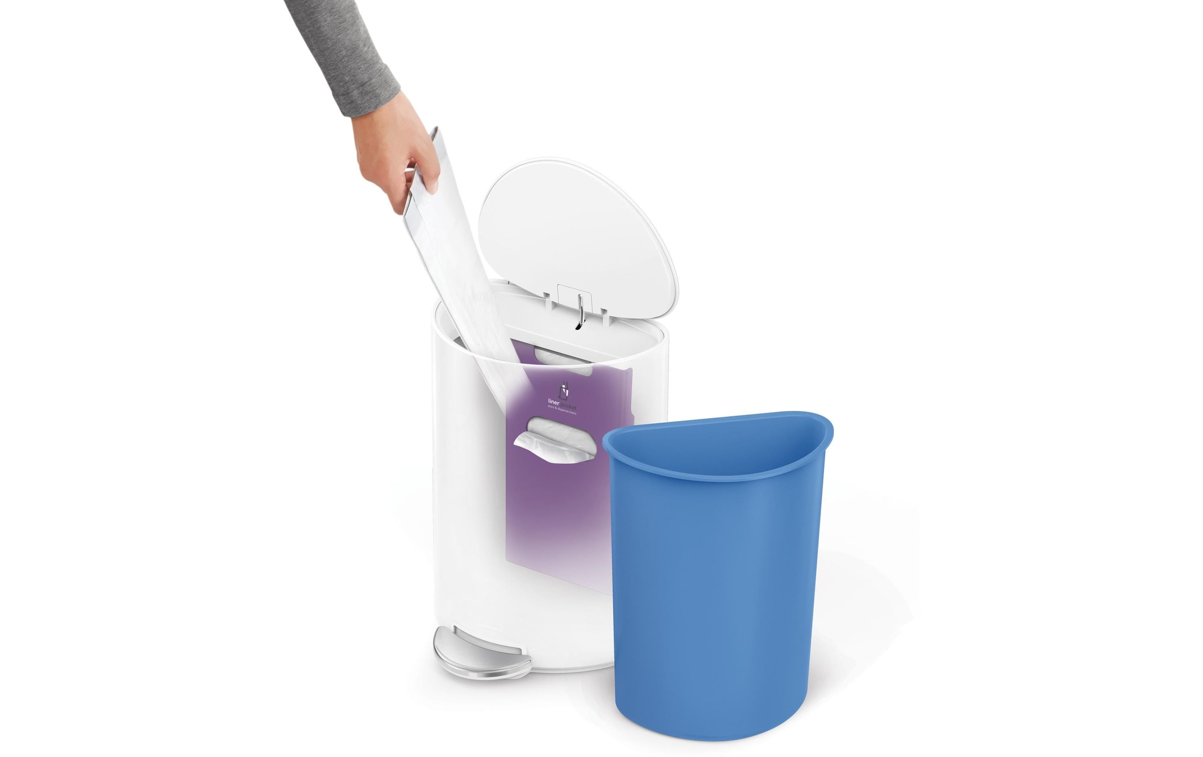 simplehuman Mülleimer »6 l«