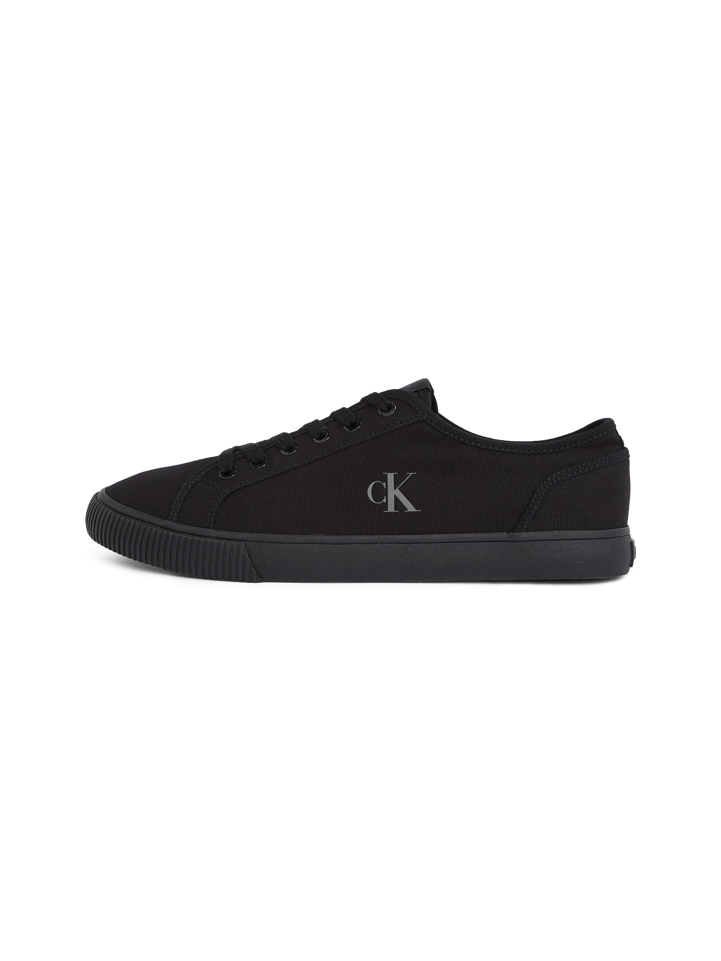 Calvin Klein Jeans Sneaker »ESS VULC LOW MG CANVAS«  Schnürschuh, Halbschuh, Freizeitschuh in klassischer Optik