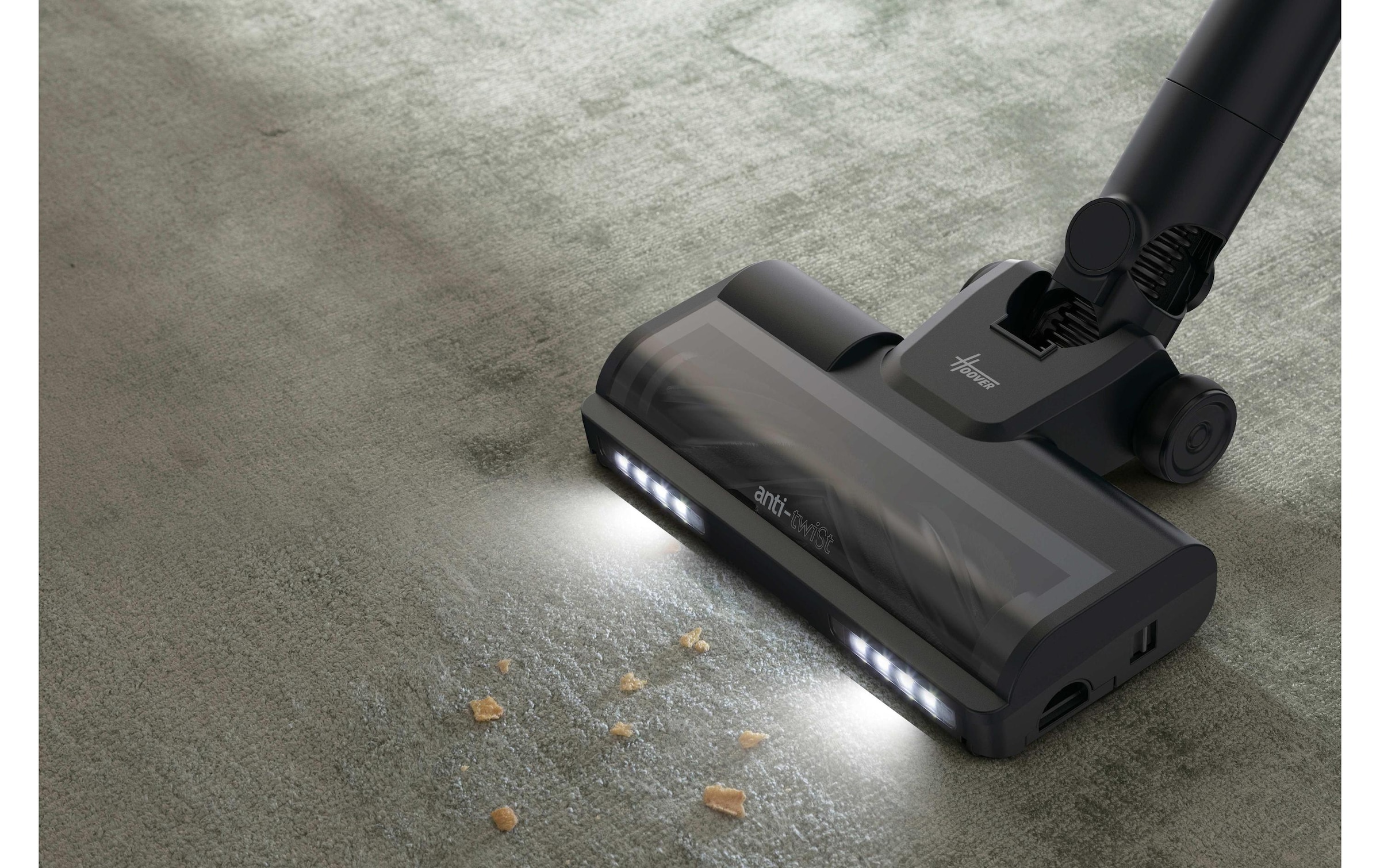 Hoover Akku-Hand-und Stielstaubsauger »HF210HP 11 Hf2« Ultraleichter Akku-Stabstaubsauger mit Ultra Compact X3-Technologie