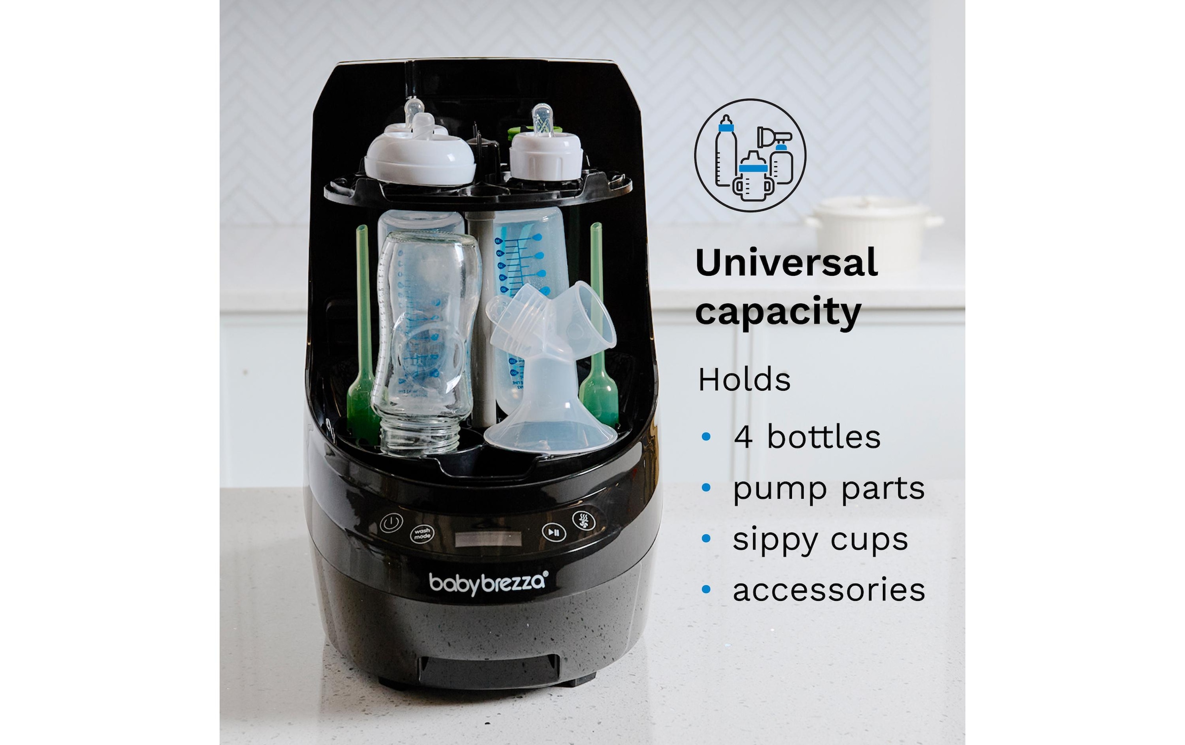   Dampfsterilisator »Baby Brezza Bottle Washer Pro«