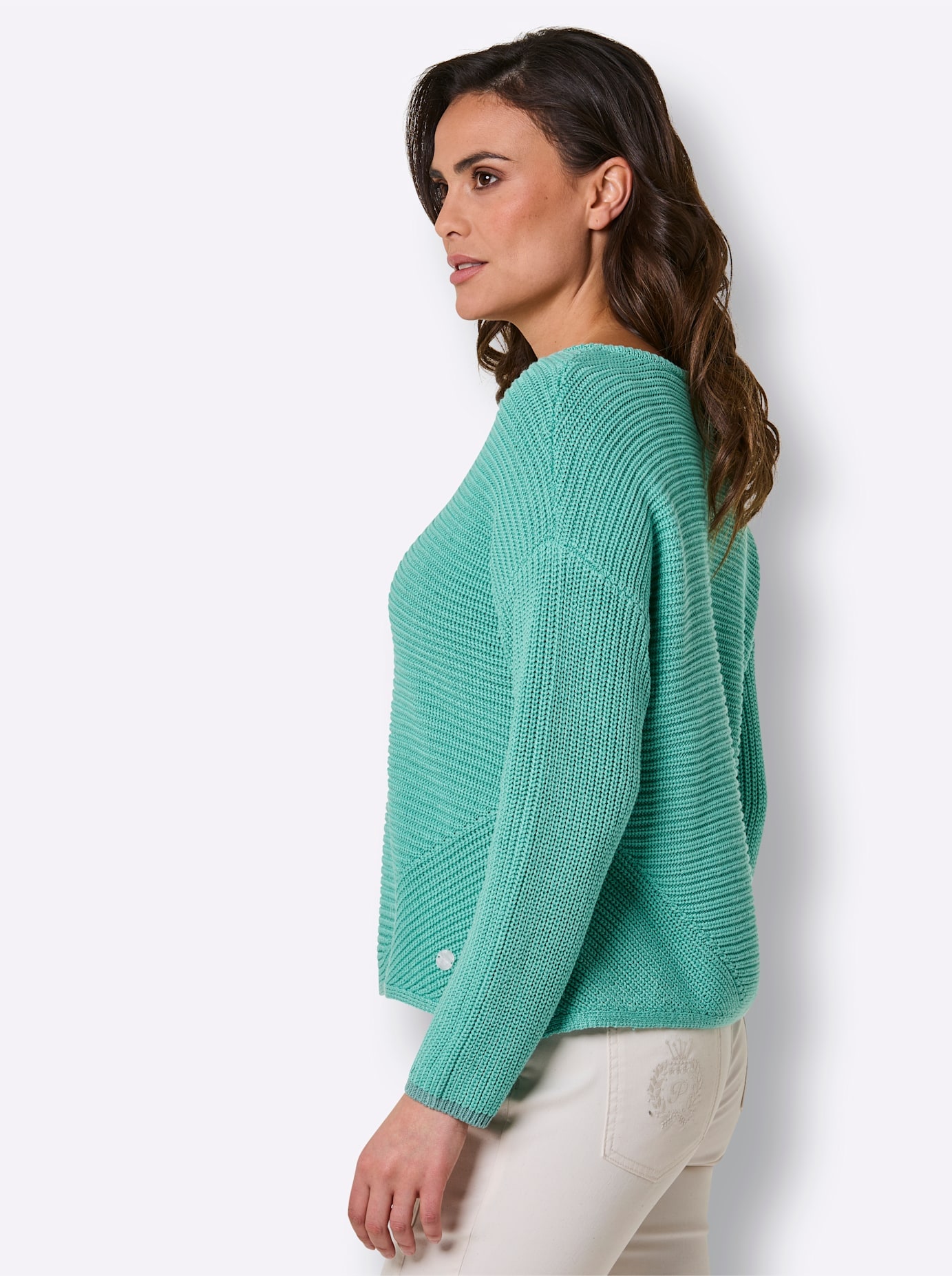 CREATION L PREMIUM Pull en tricot »Lyocell-Baumwoll-Pullover«