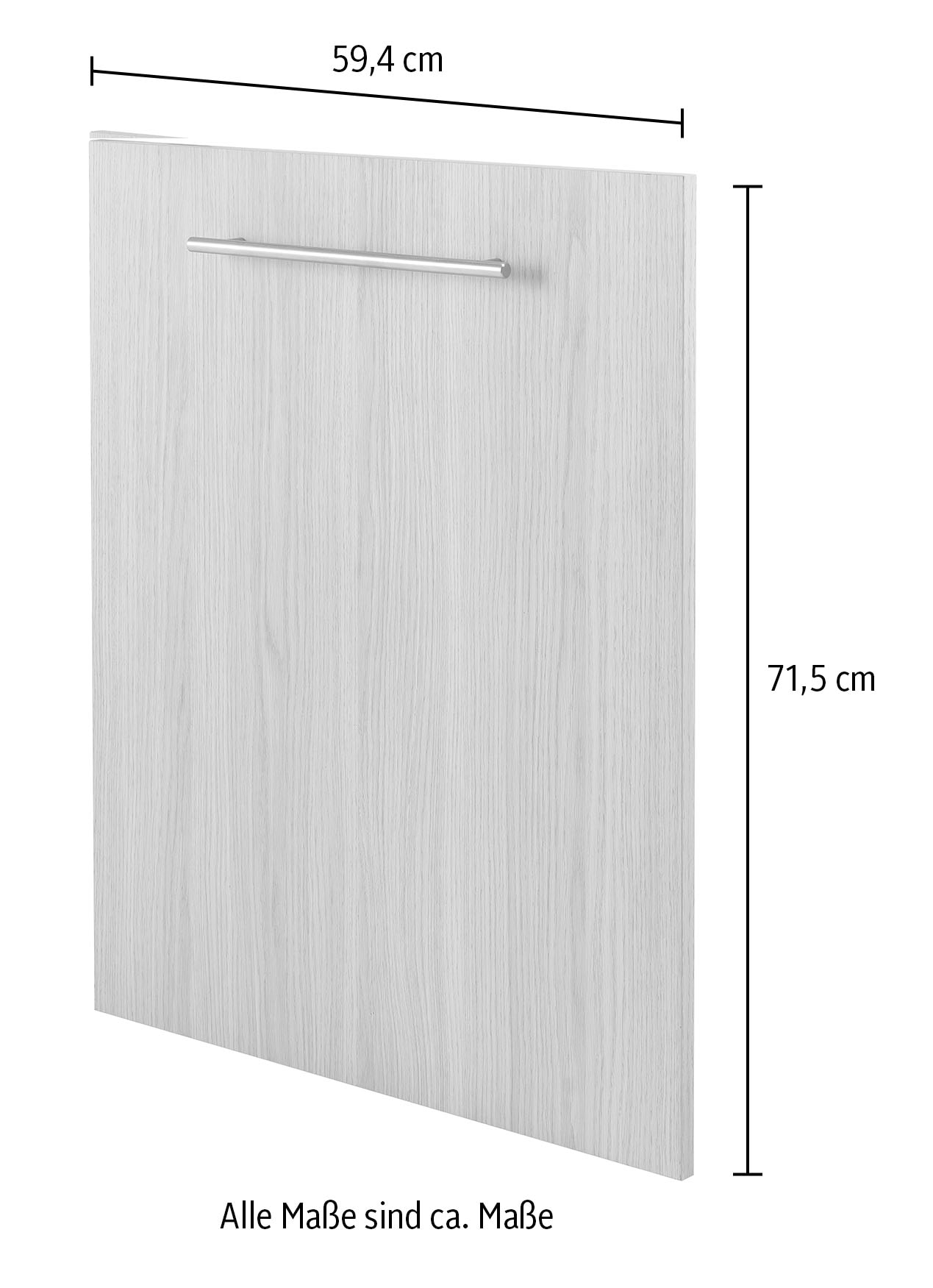 wiho Küchen Panneau frontal »Filo« Breite/Höhe: 59,4/71,5 cm