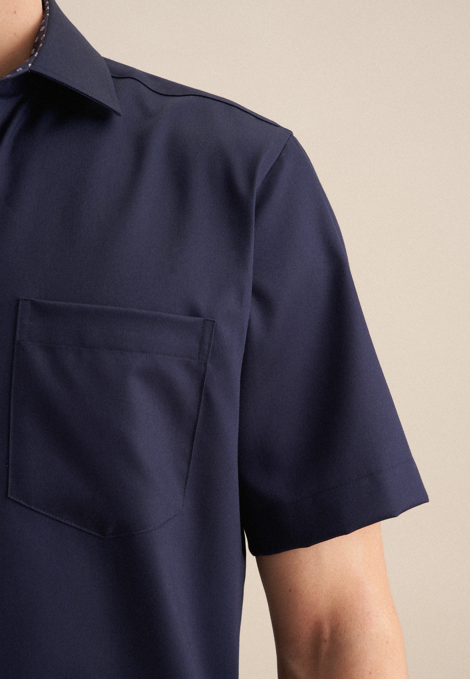 seidensticker Businesshemd »Regular« Regular 1/2 Kentkragen Uni