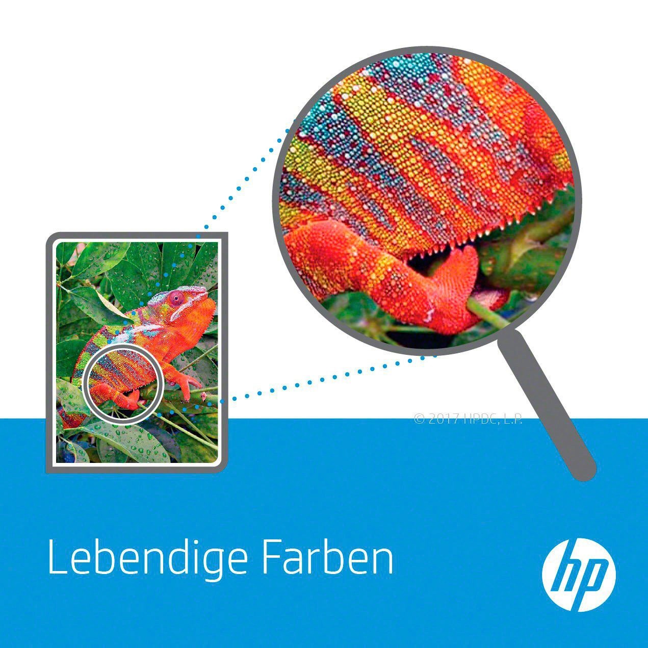 HP Cartouche d'encre »HP original Druckerpatrone 62XL Tri Color  C/M/Y« 3 Probemonate gratis* drucken