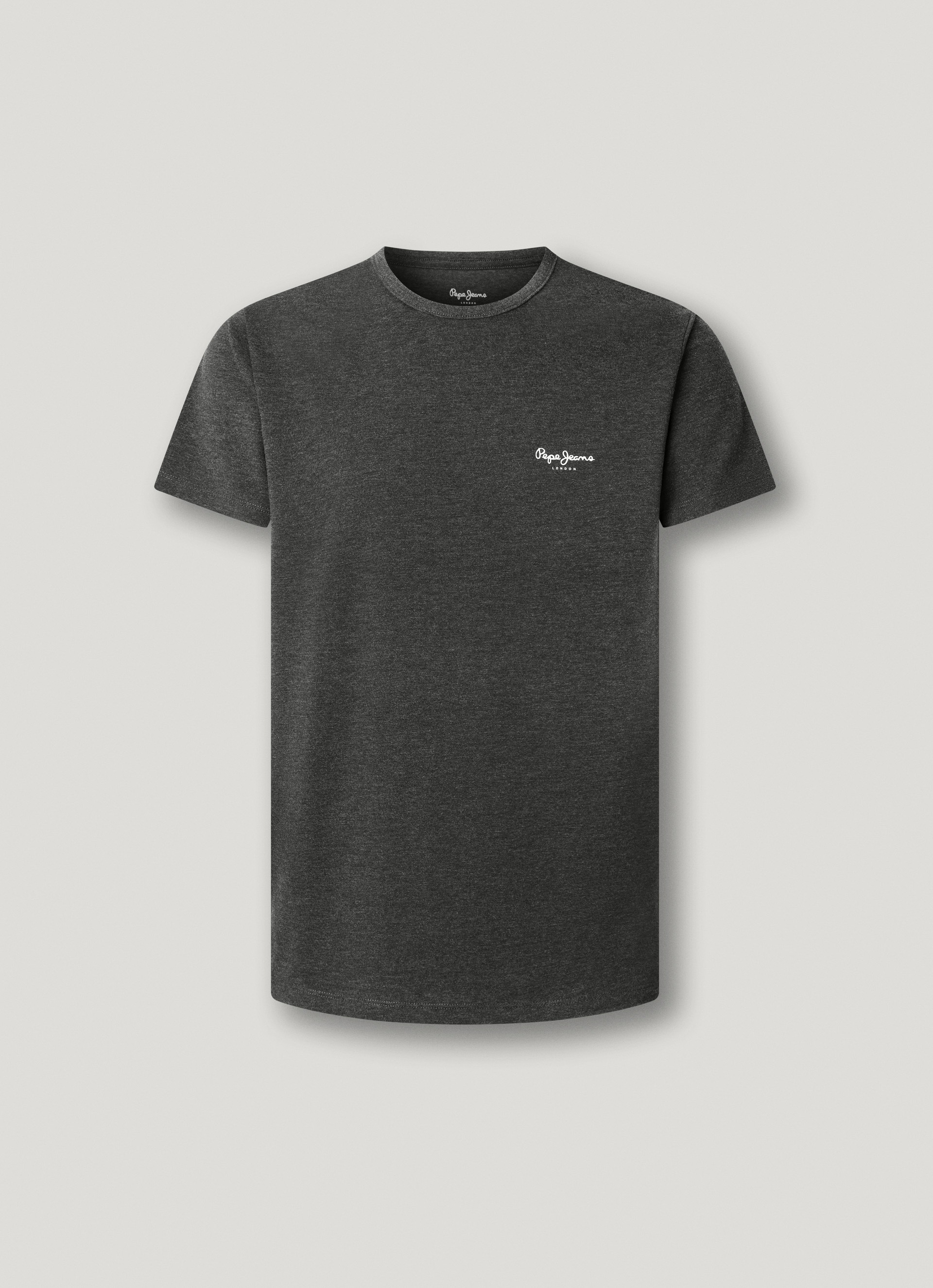 Pepe Jeans T-Shirt »ORIGINAL BASIC 3N« Rundhals mit kleinem Logodruck