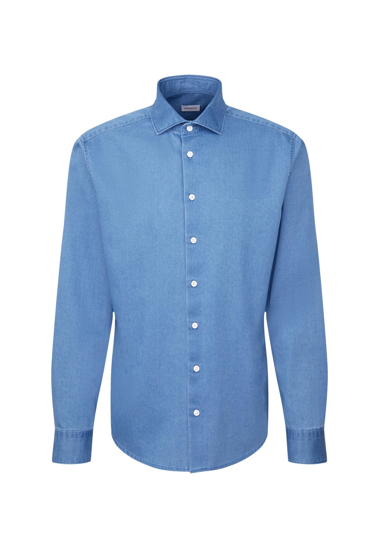 seidensticker Chemise en jean col Kent classique 1/1 en denim
