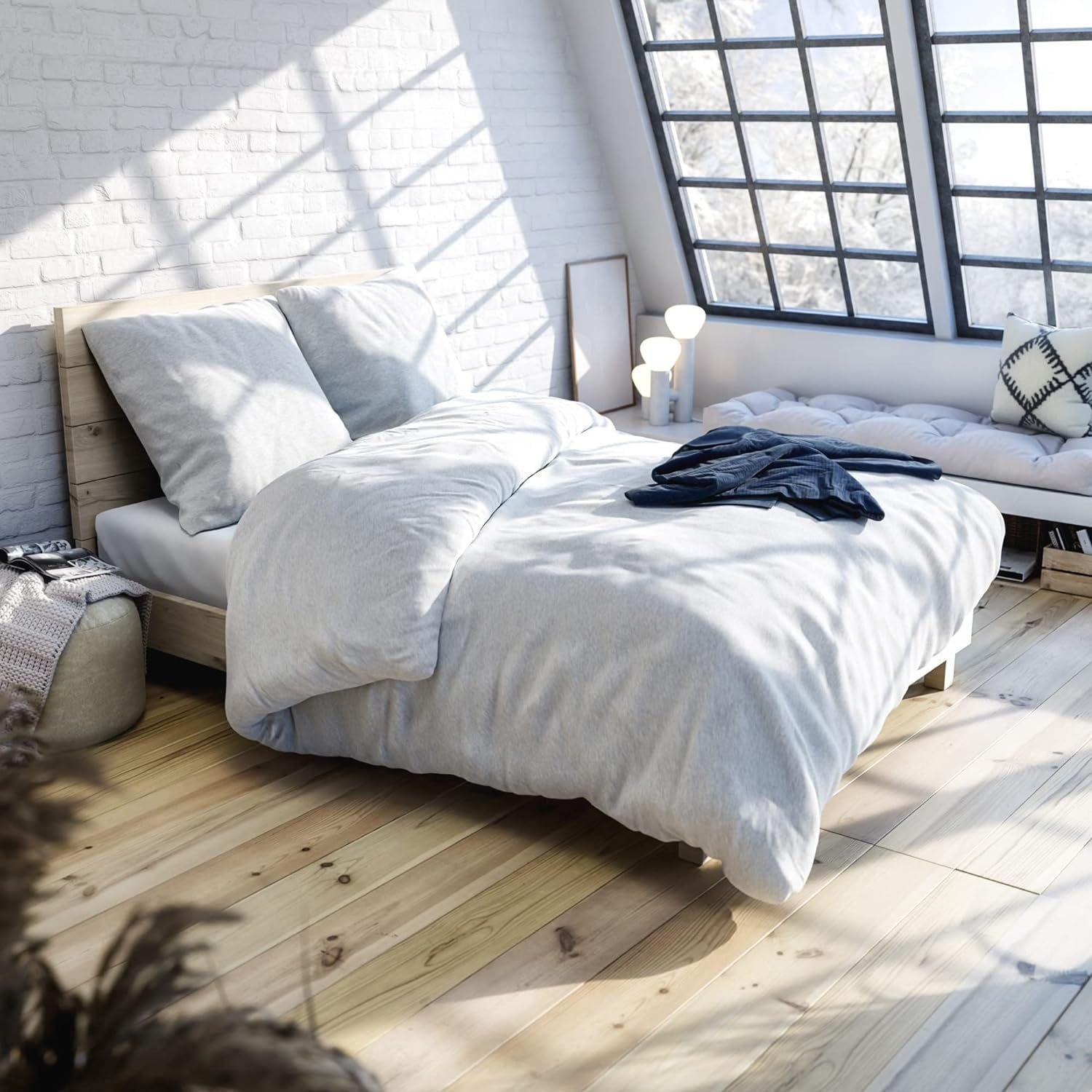 Wolkenfeld Bettwäsche »Wolkenfeld Flanell Winterbettwäsche 135x200cm, 155x220cm & Übergrössen« 2 Stk. Flauschige Flanell Winterbettwäsche inkl Kissenbezüge 40x80 oder 80x80