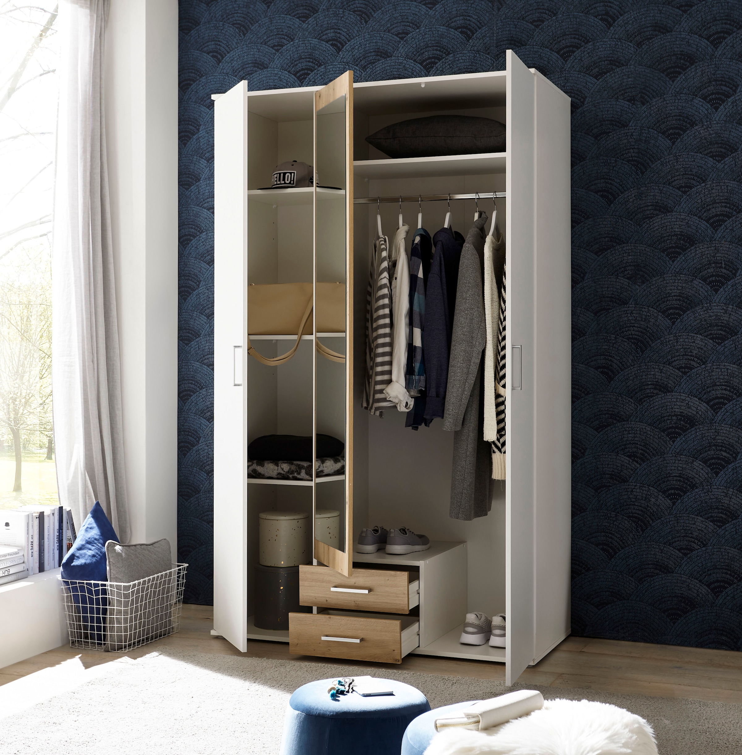 Schlafkontor Kleiderschrank »Hanau«