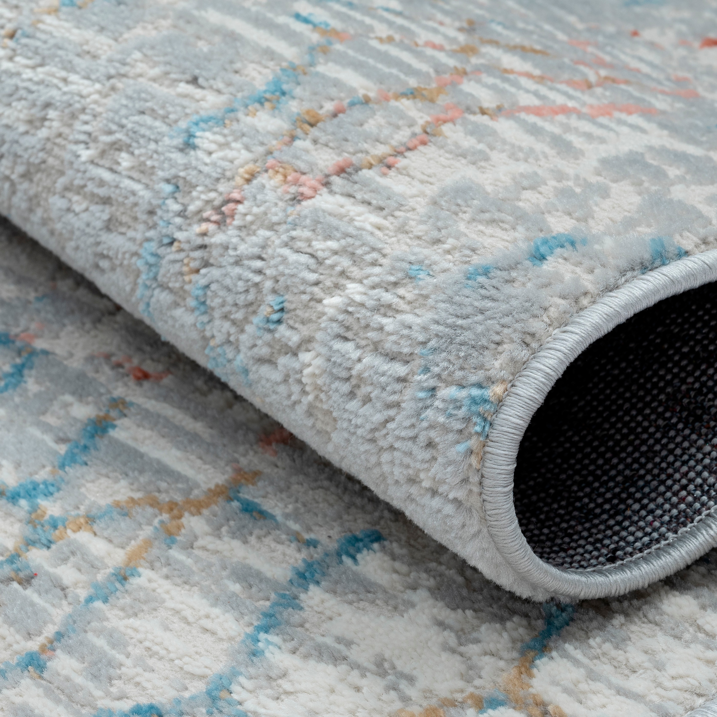 GOODproduct Tapis »Jaxyn« Rectangulaire 8 mm Höhe Kurzflor, modernes Design, pflegeleicht, Wohnzimmer