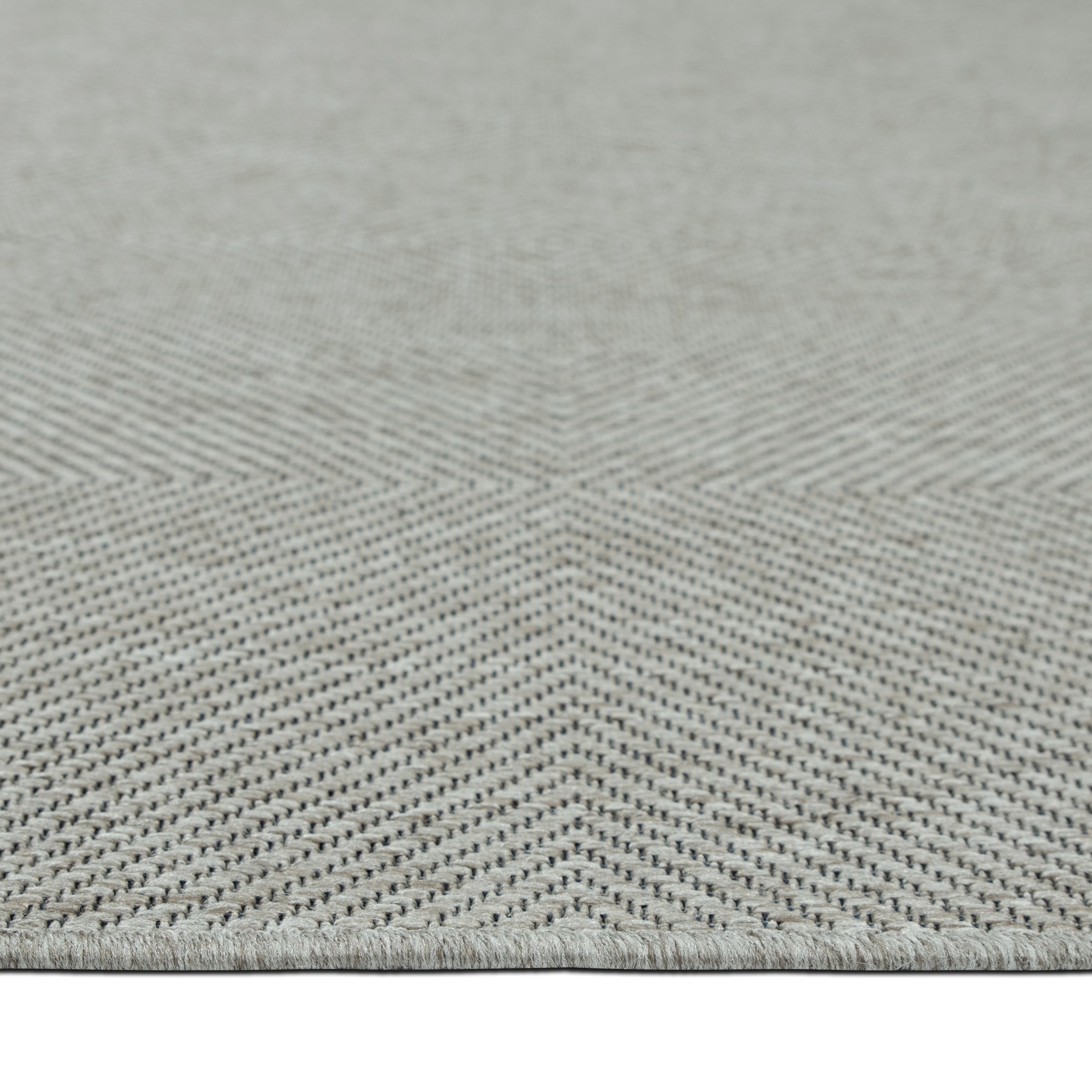 GOODproduct Tapis »Anna, auch als Läufer erhältlich« Rectangulaire 3 mm Höhe adapté intérieur et extérieur, aspect sisal, résistant aux intempéries et aux UV