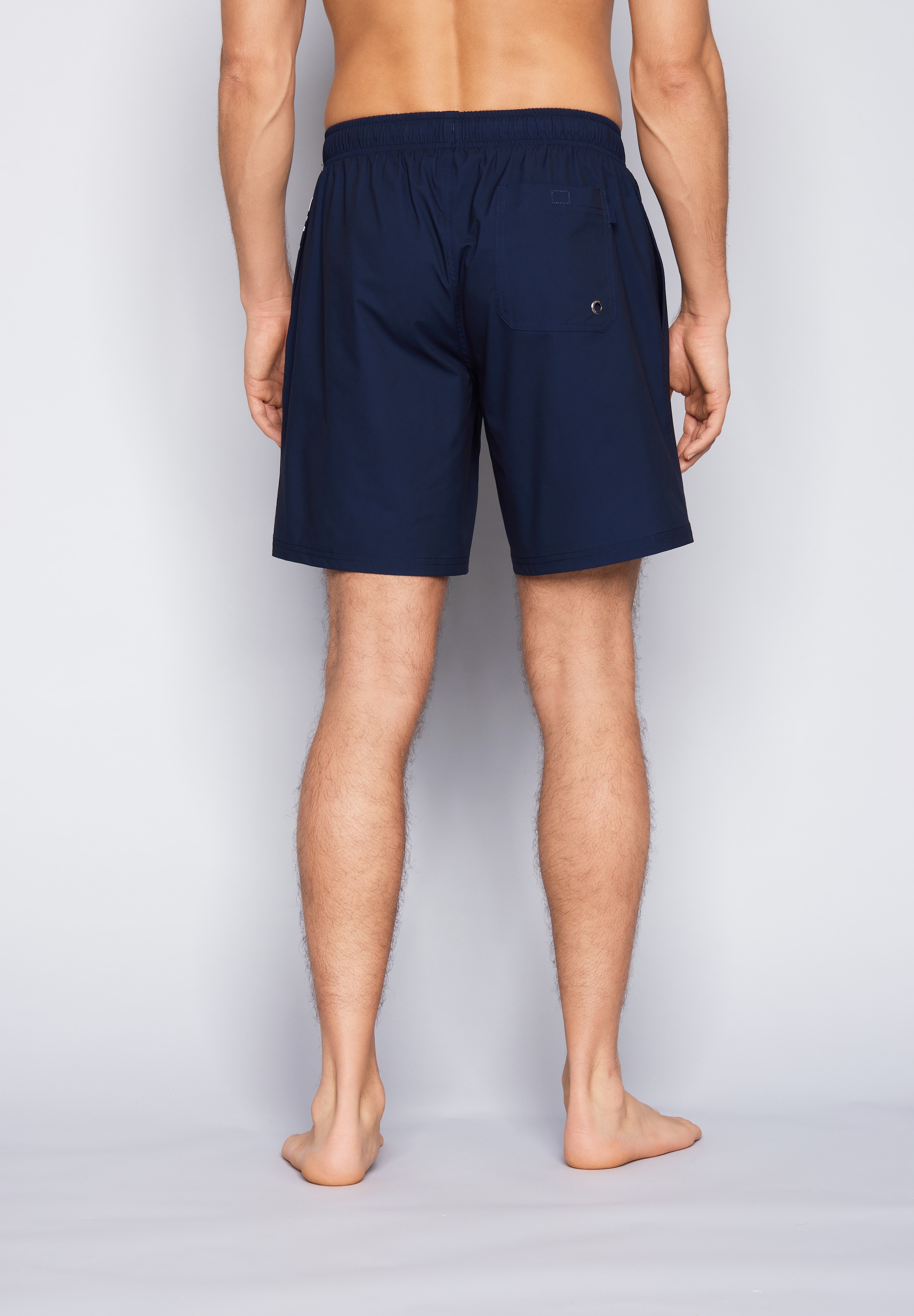 JOOP! Short de bain »Deco Logo Placement« mit seitlichen Taschen und grossem Wording