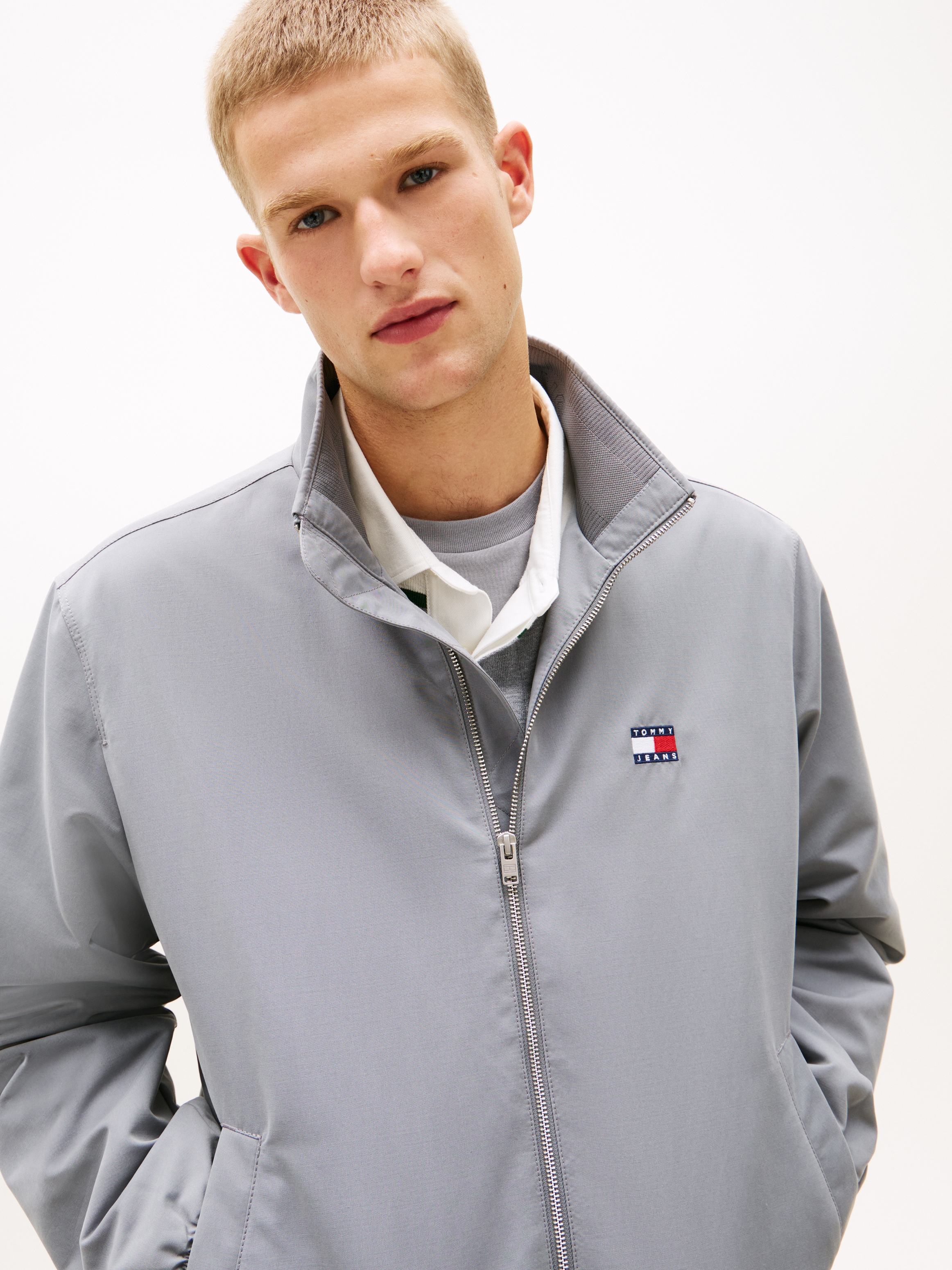 Tommy Jeans Blouson »TJM ESSENTIAL« ohne Kapuze