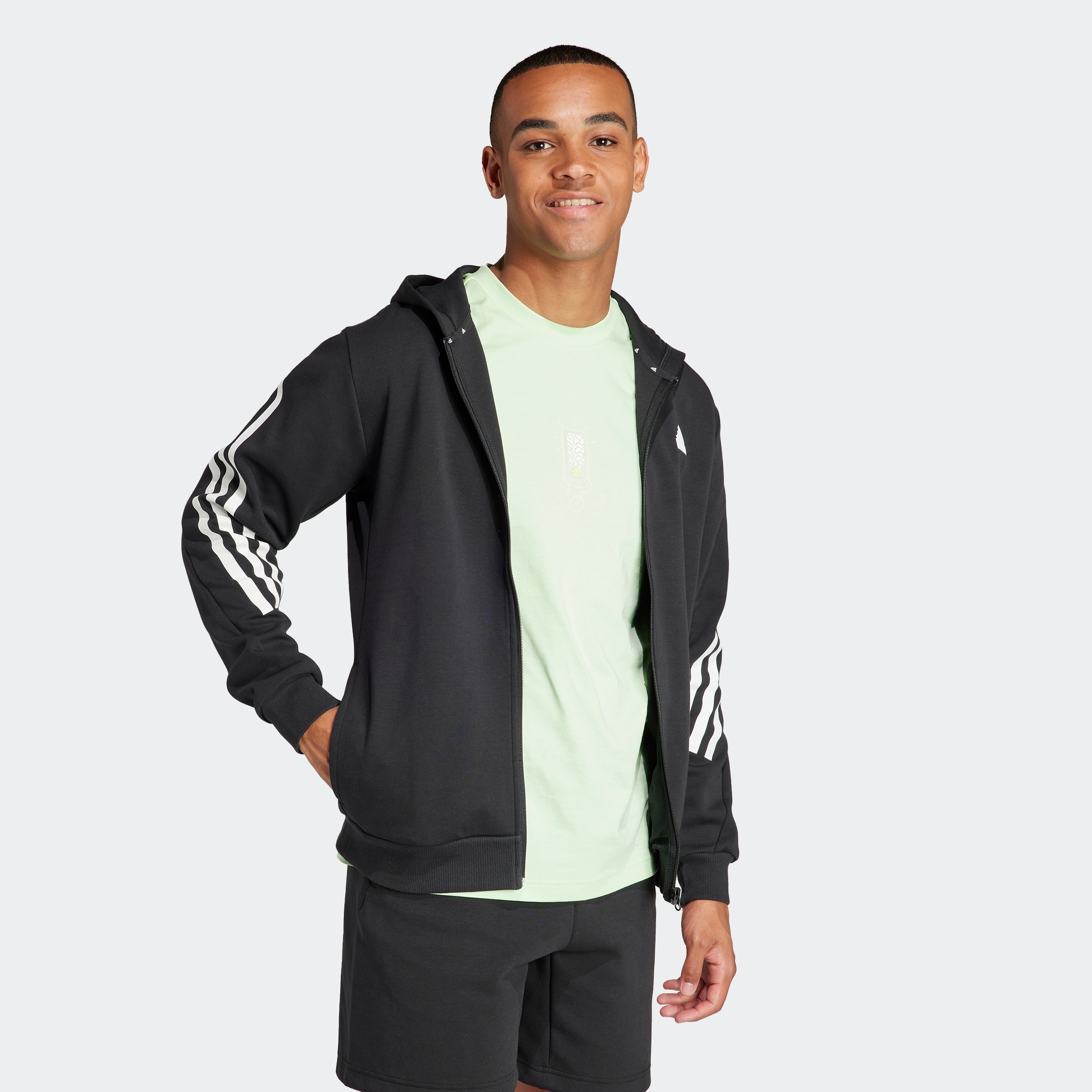 adidas Sportswear Sweat à capuche »M FI 3S FZ«
