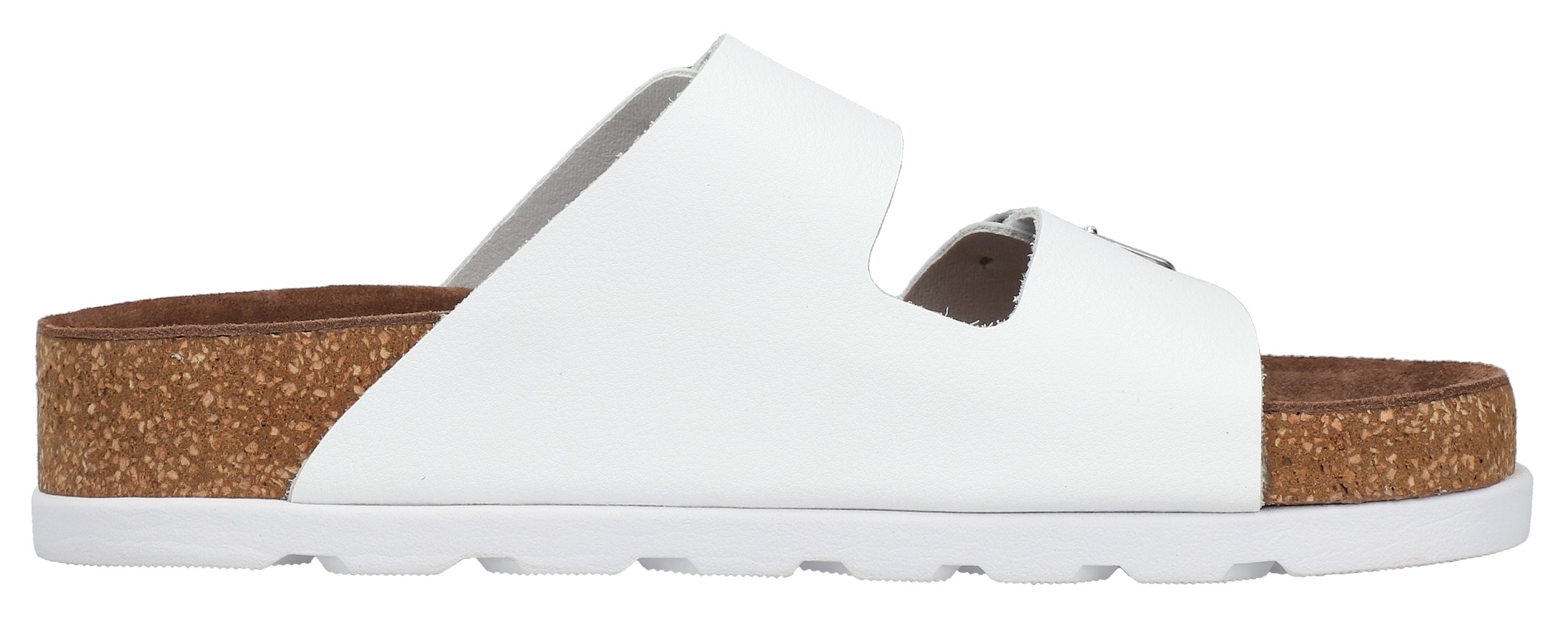 Rieker Pantolette  Hausschuh, Sommerschuh, Strandschuh, Zweischnaller mit Softfussbett