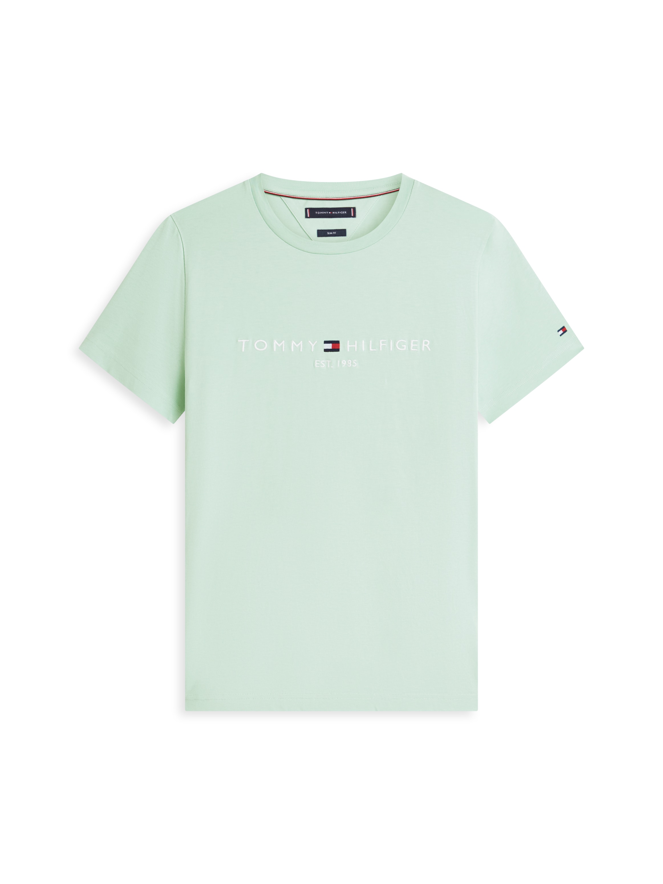 Tommy Hilfiger T-Shirt »TOMMY LOGO« aus reiner Baumwolle