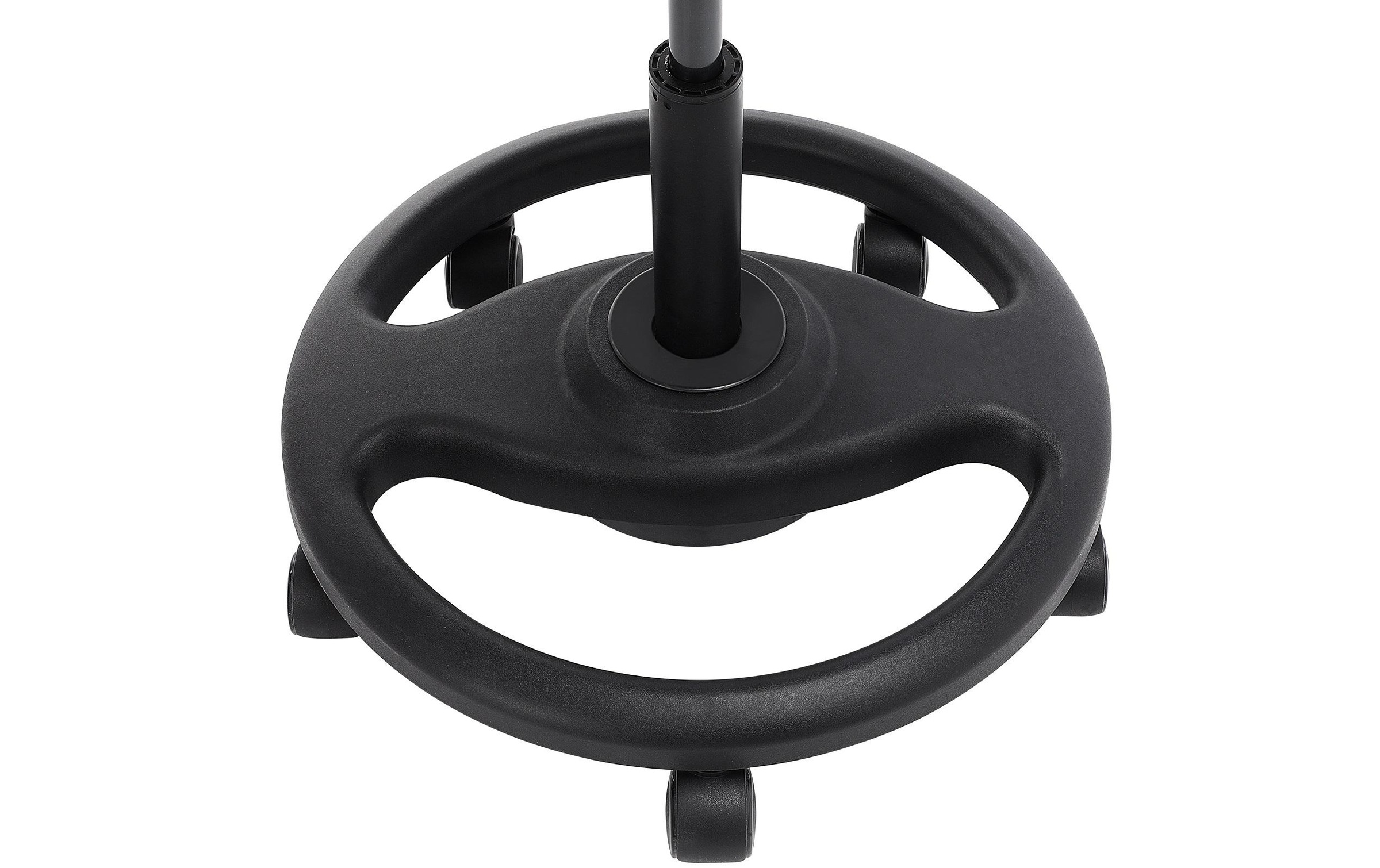 SONGMICS Tabouret »höhenverstellbar, mit Fusskreuz, Schwarz«