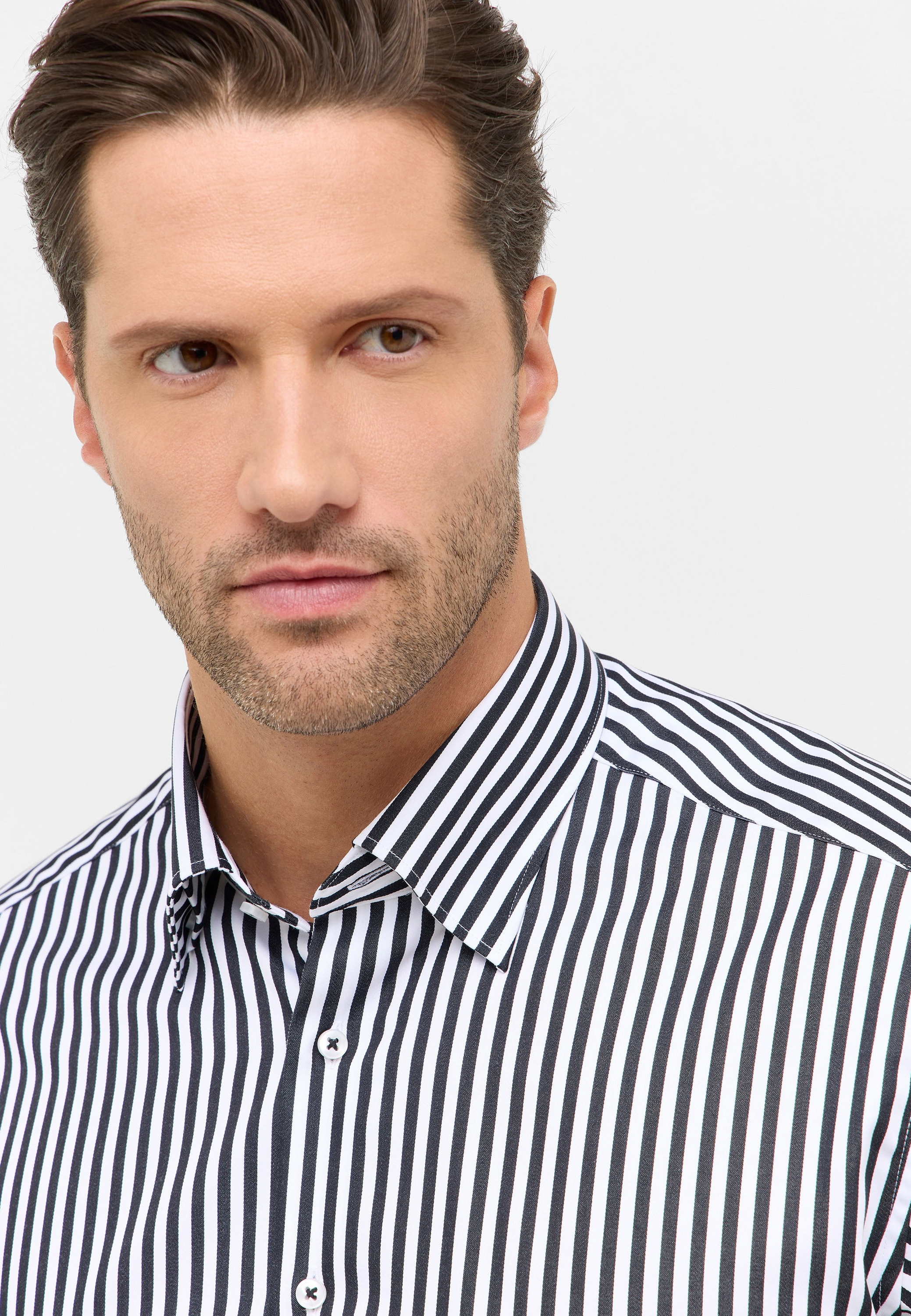 Eterna Langarmhemd »MODERN FIT« NON IRON (bügelfrei)