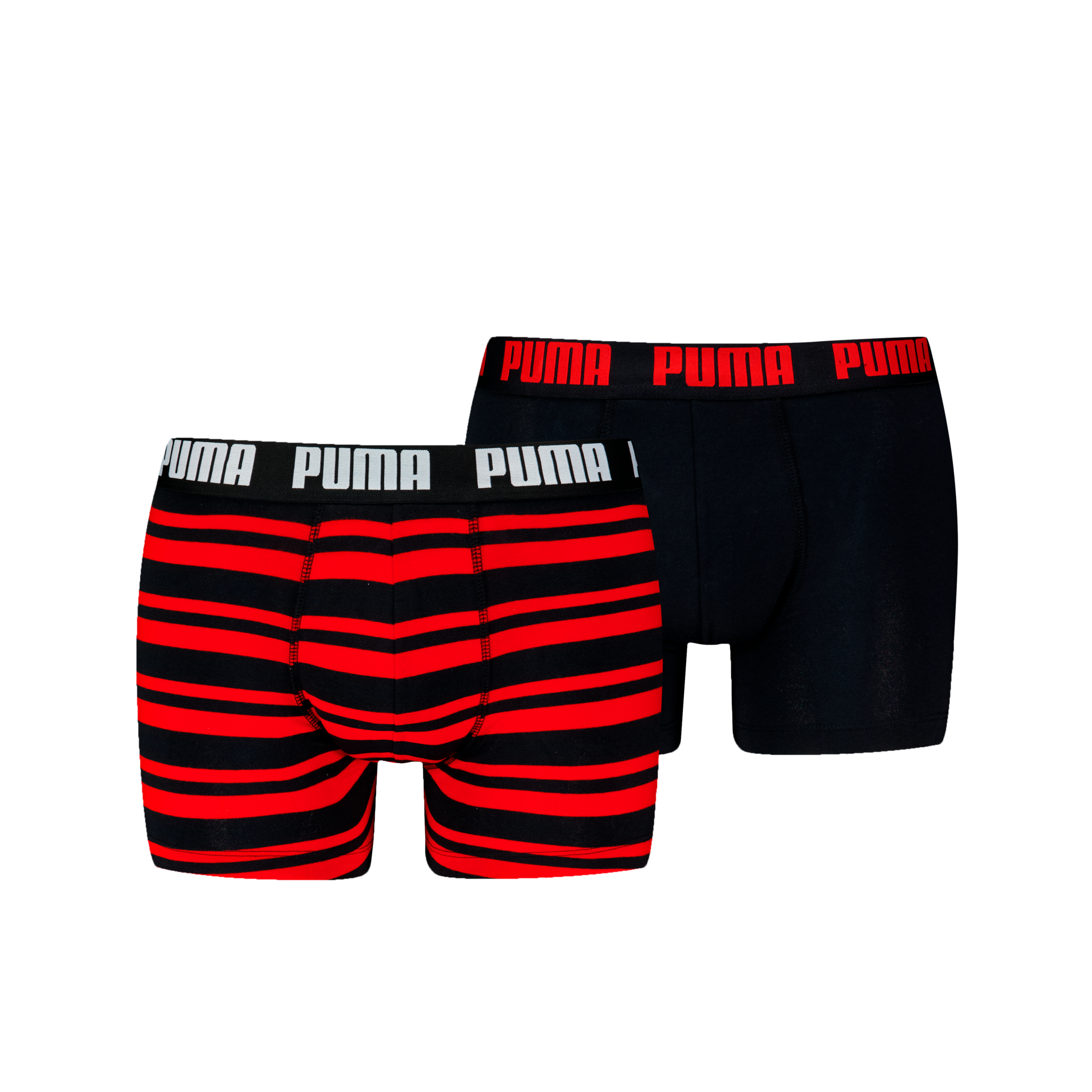 PUMA Boxers »PUMA MEN EVERYDAY PLACED LOGO BOXERS« 2er Pack,  mit Logo Webbund