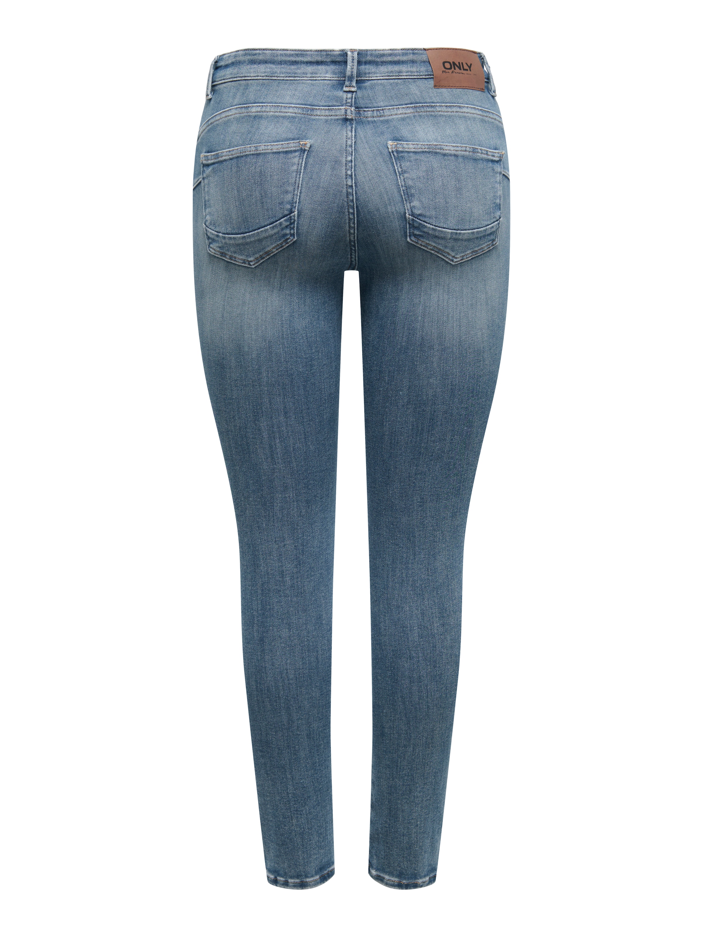 ONLY Skinny-fit-Jeans »ONLPOWER MID WAIST PUSH UP SK DNM BOX«