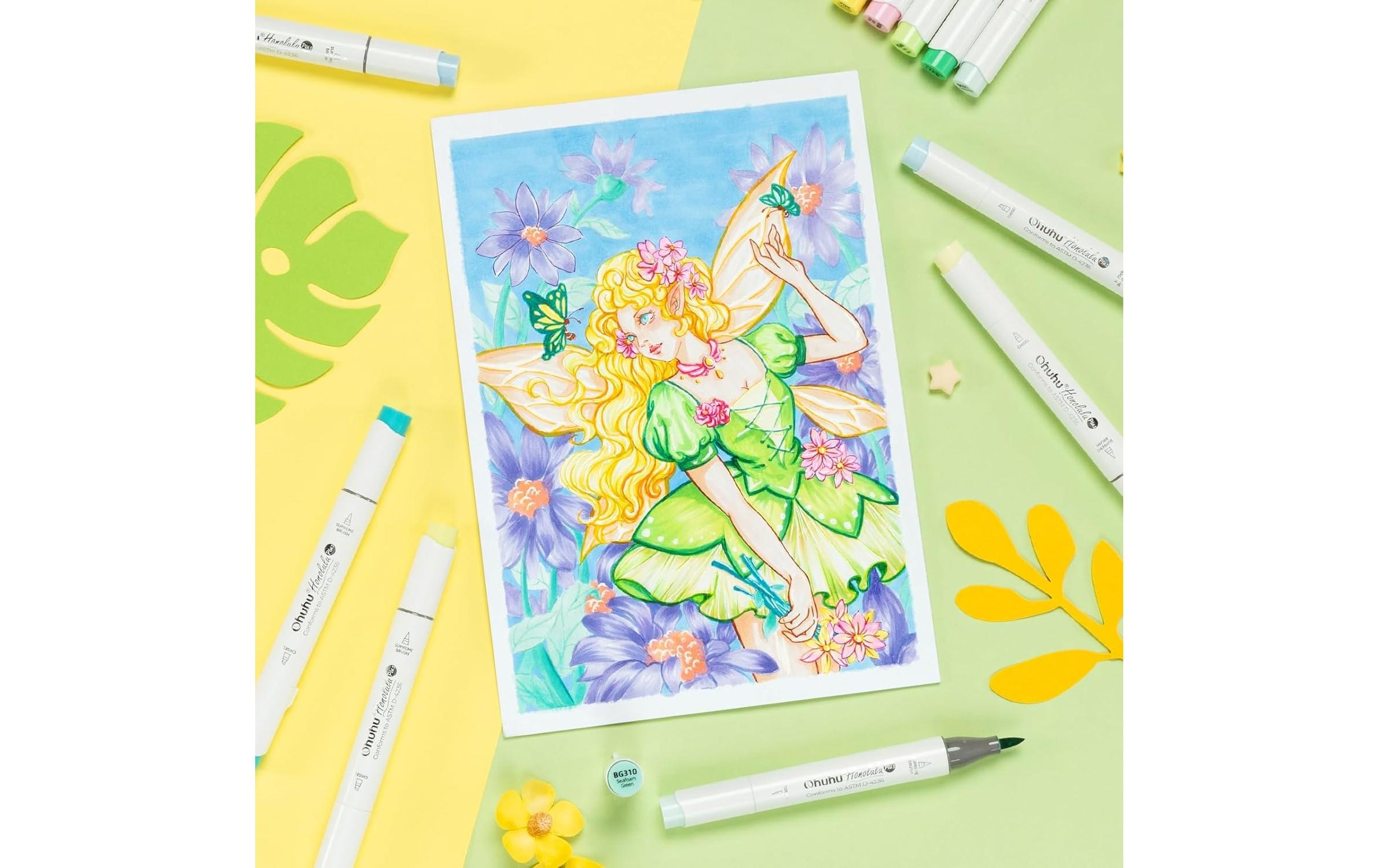   Marker »Ohuhu Honolulu Plus (24 Stk.) 24 Stück«