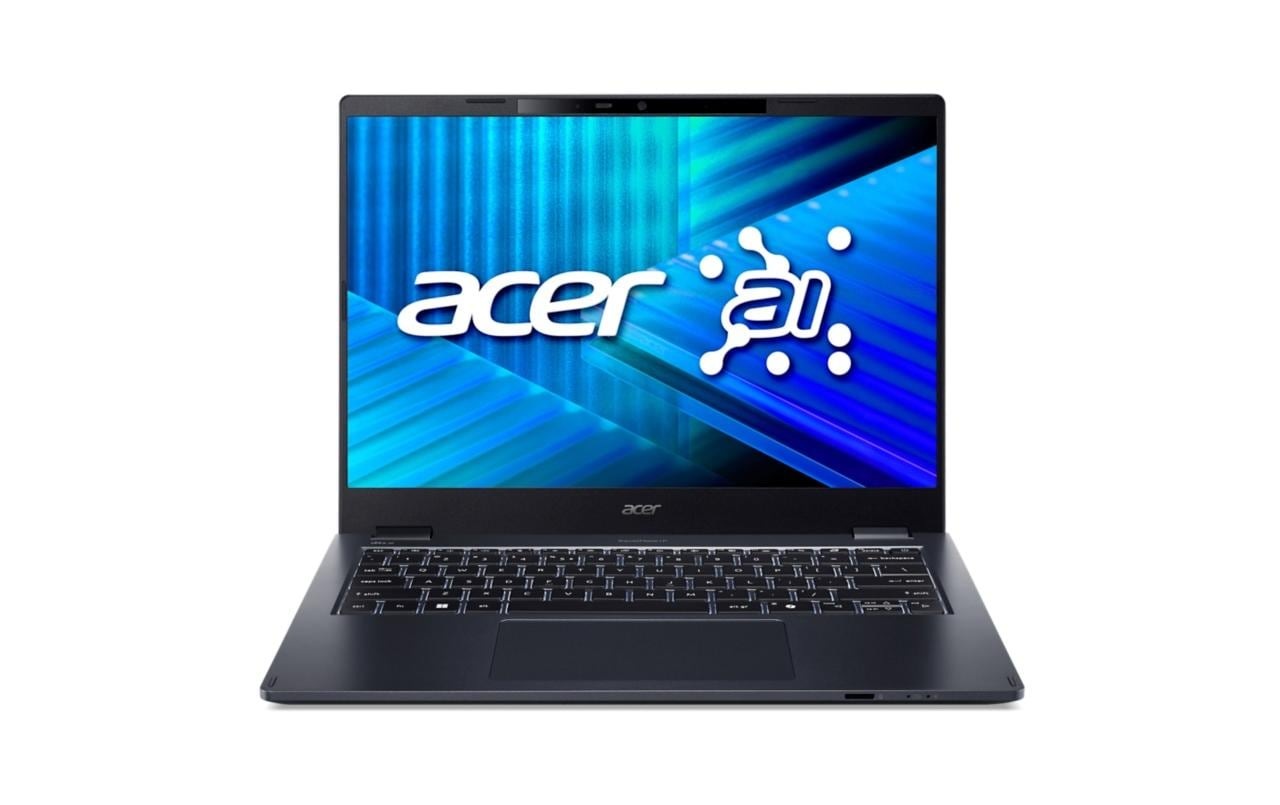 Acer Notebook »TravelMate P4 (TMP414-55-TCO-528B)« / 14 ″ Intel Core Ultra 5 Integrierte NPU (Neural Processing Unit)