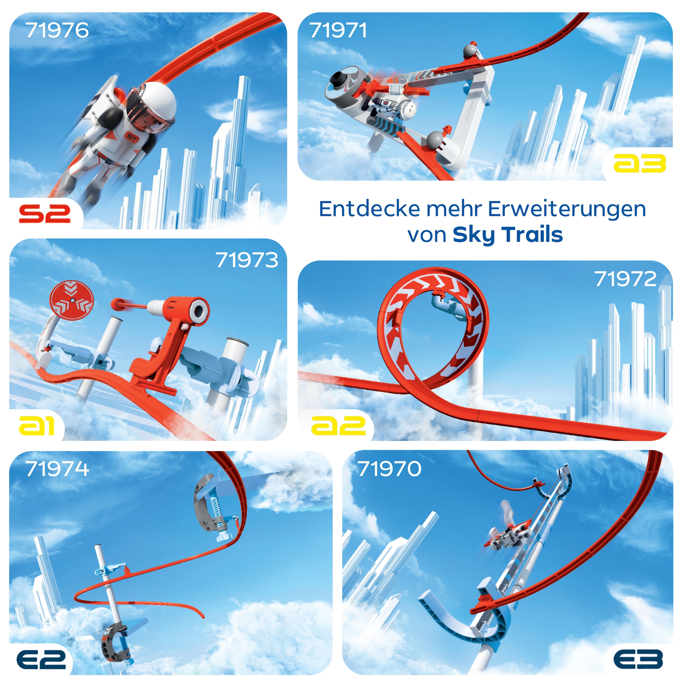 Playmobil® Jeu de construction »Air Lift e3 (71970), Sky Trails« Made in Europe