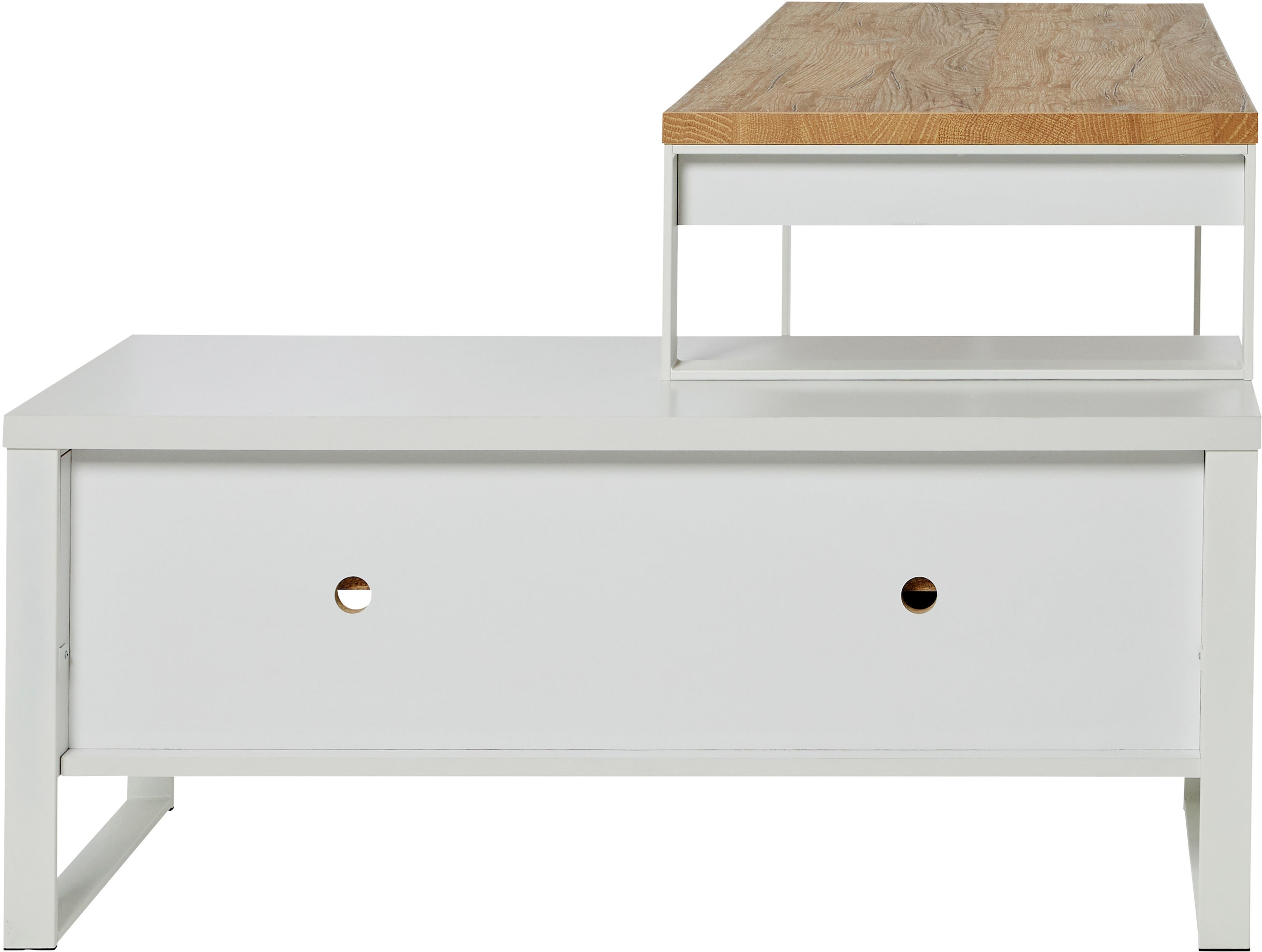 Jahnke Bureau d'angle »LOOP« montable dans les deux sens