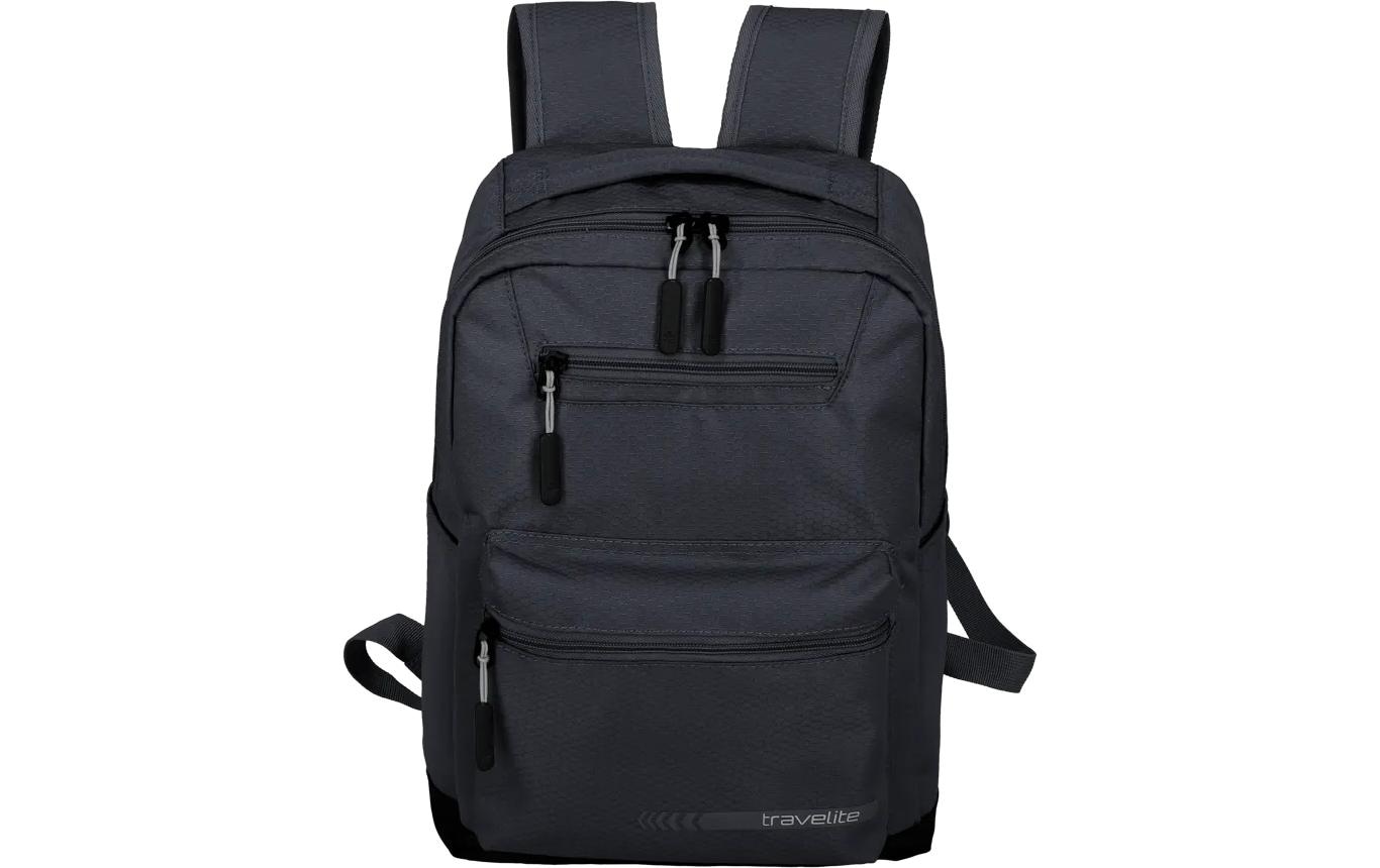 travelite Sac à dos »KICK OFF« avec compartiment pour ordinateur portable – idéal comme sac à dos de loisirs, travail, école et voyage