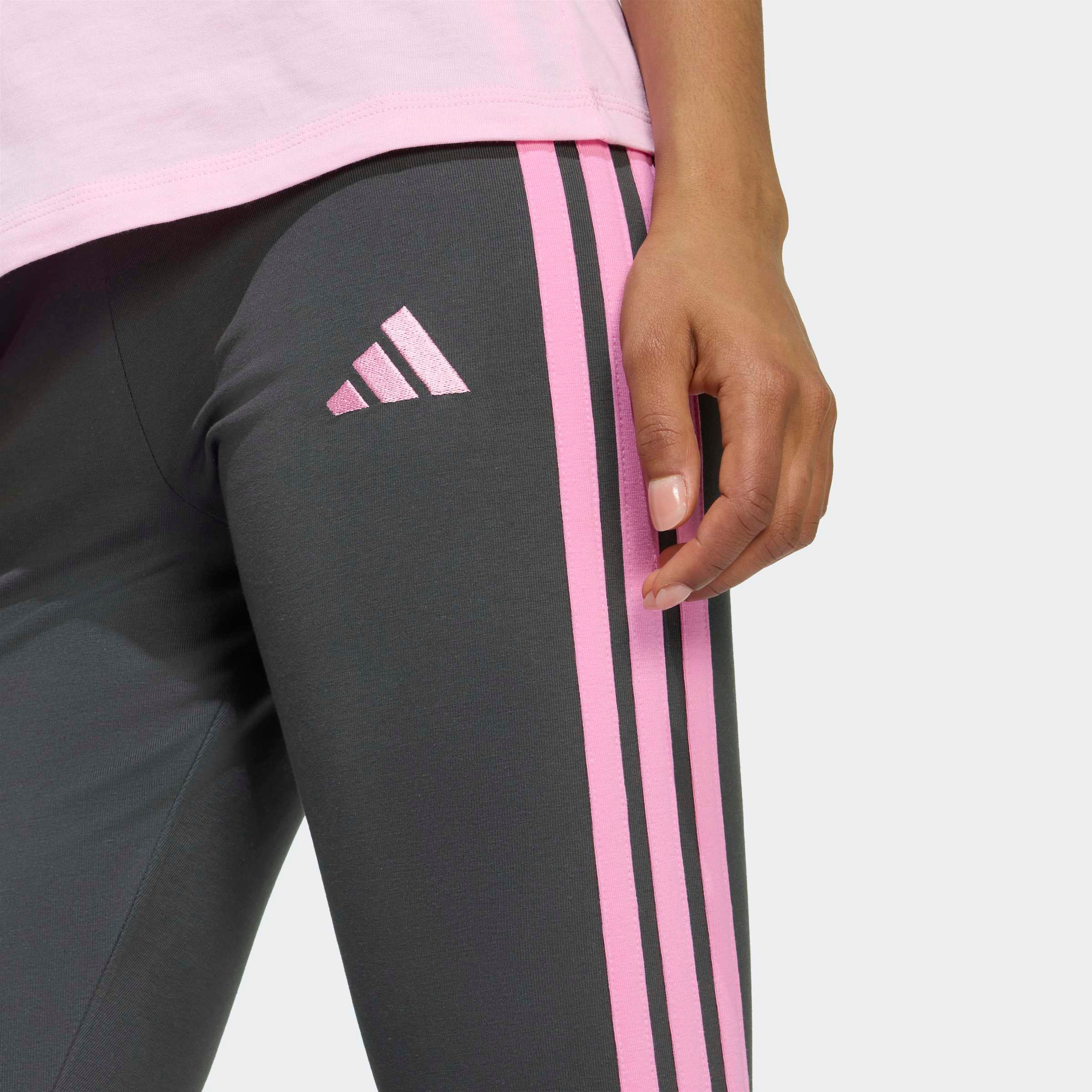 adidas Sportswear Caleçon d'entraînement »ESSENTIALS 3-STREIFEN COTTON«  sportlicher Look mit 3-Streifen, aus Baumwolle und Elasthan
