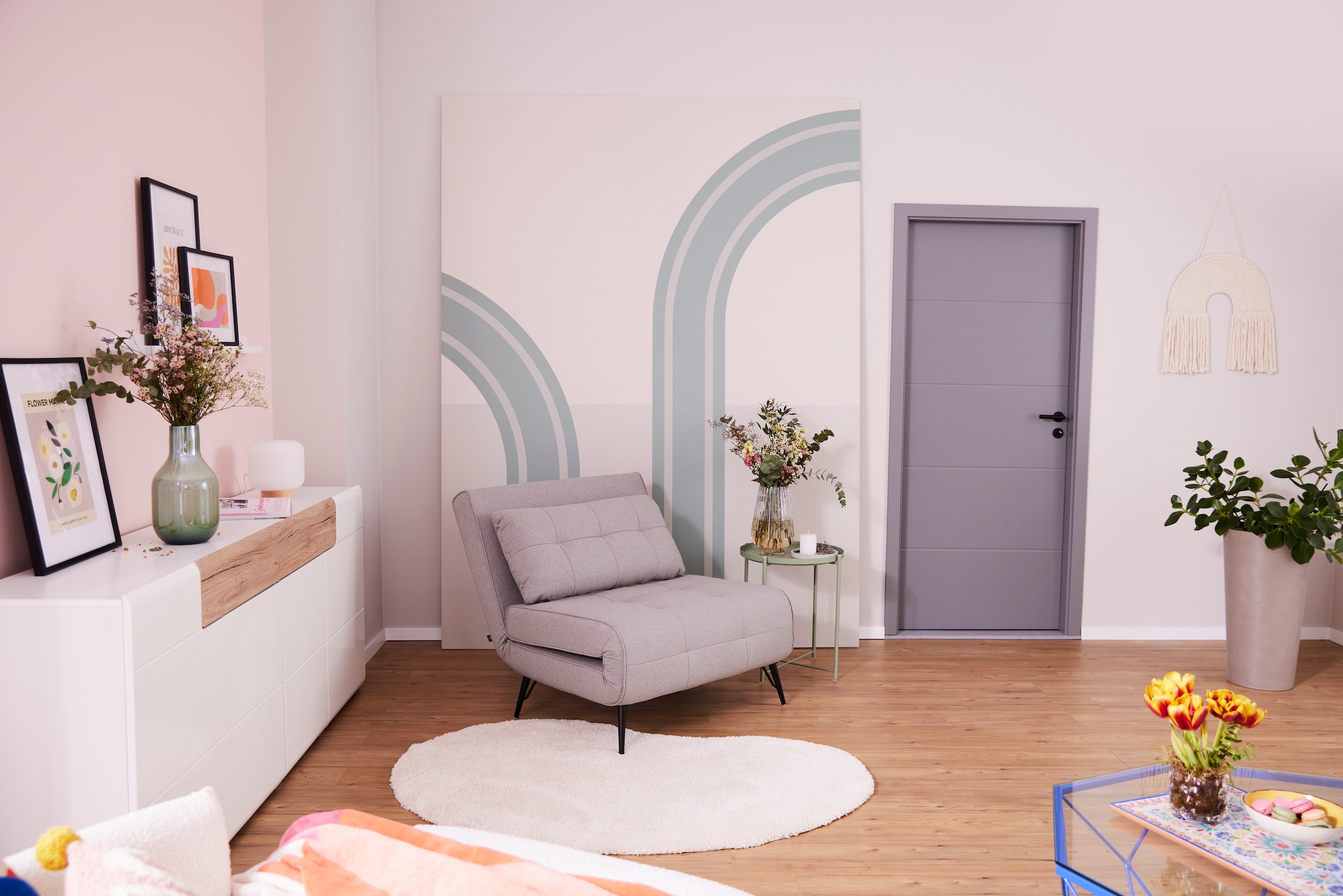 Komar Fototapete »Digitaldruck Vlies -  loop - Grösse 200 x 280 cm« bedruckt glatt Wohnzimmer, Schlafzimmer