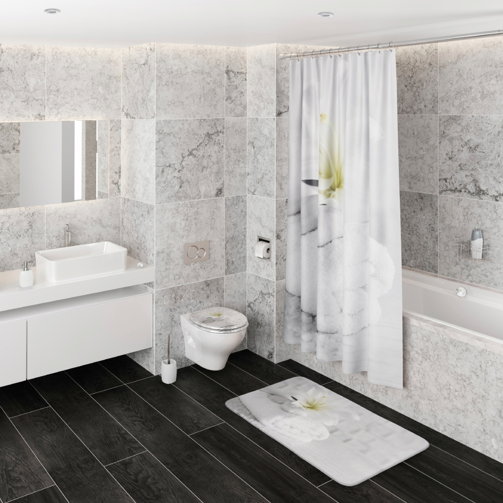 Sanilo Badaccessoire-Set »Good Feeling« bestehend aus WC-Sitz, Badteppich und Waschbeckenstöpsel