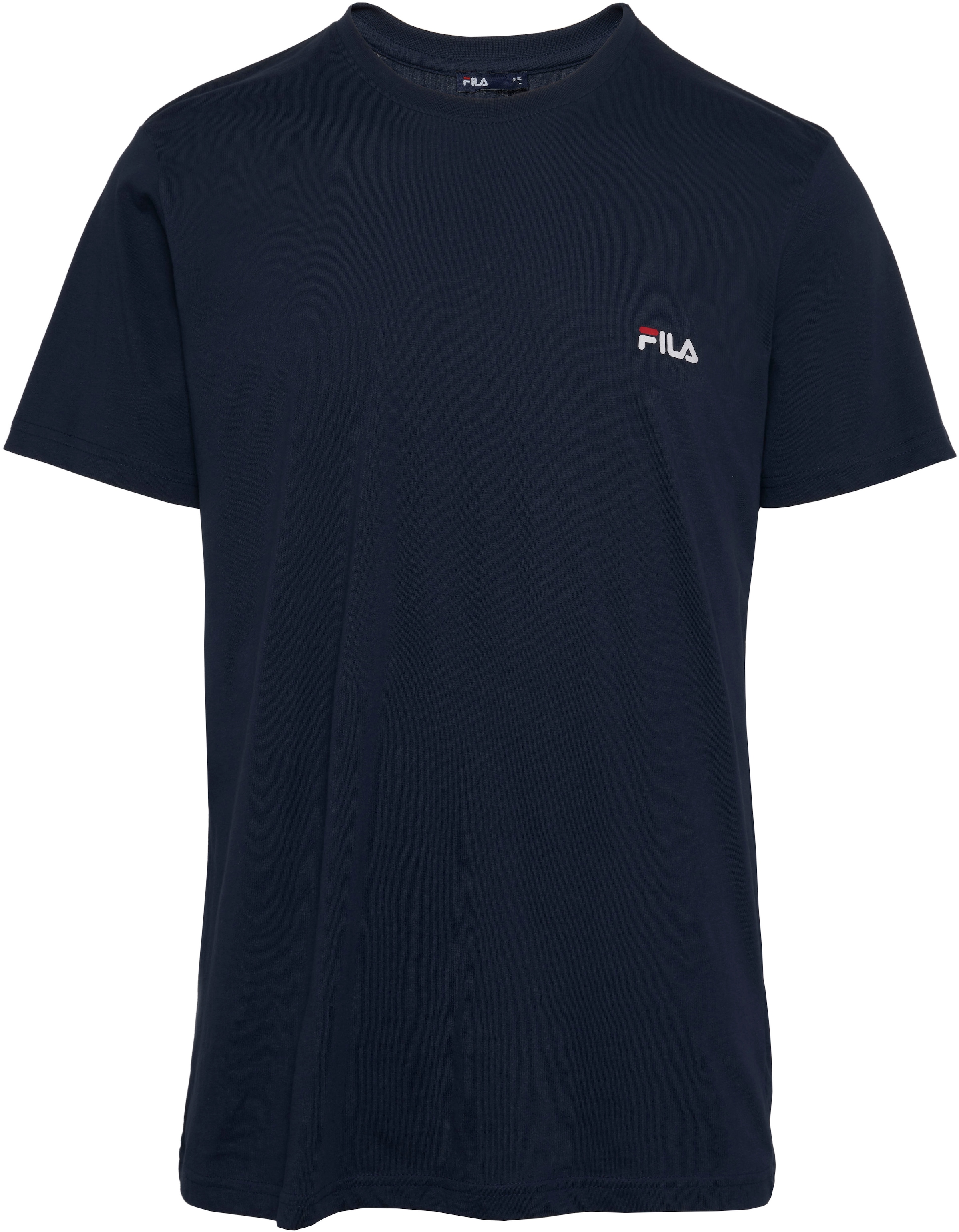 Fila Pyjama »MAN JERSEY PYJAMAS« 2-tlg., 2 pièces Hose mit elastischem Logobund und Kurzarmshirt