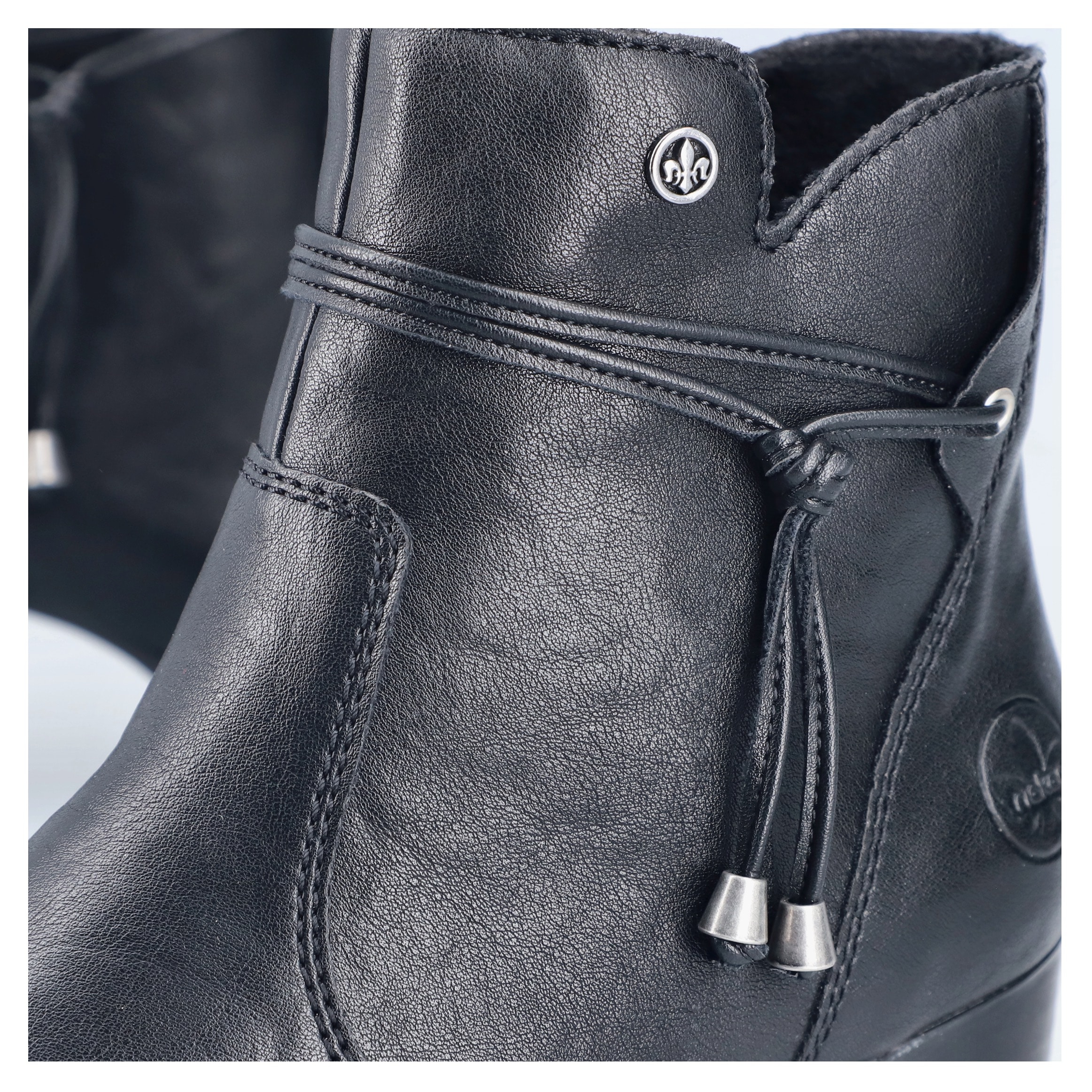 Rieker Bottines  Businessstiefelette, Blockabsatz, Boots in schmler Form